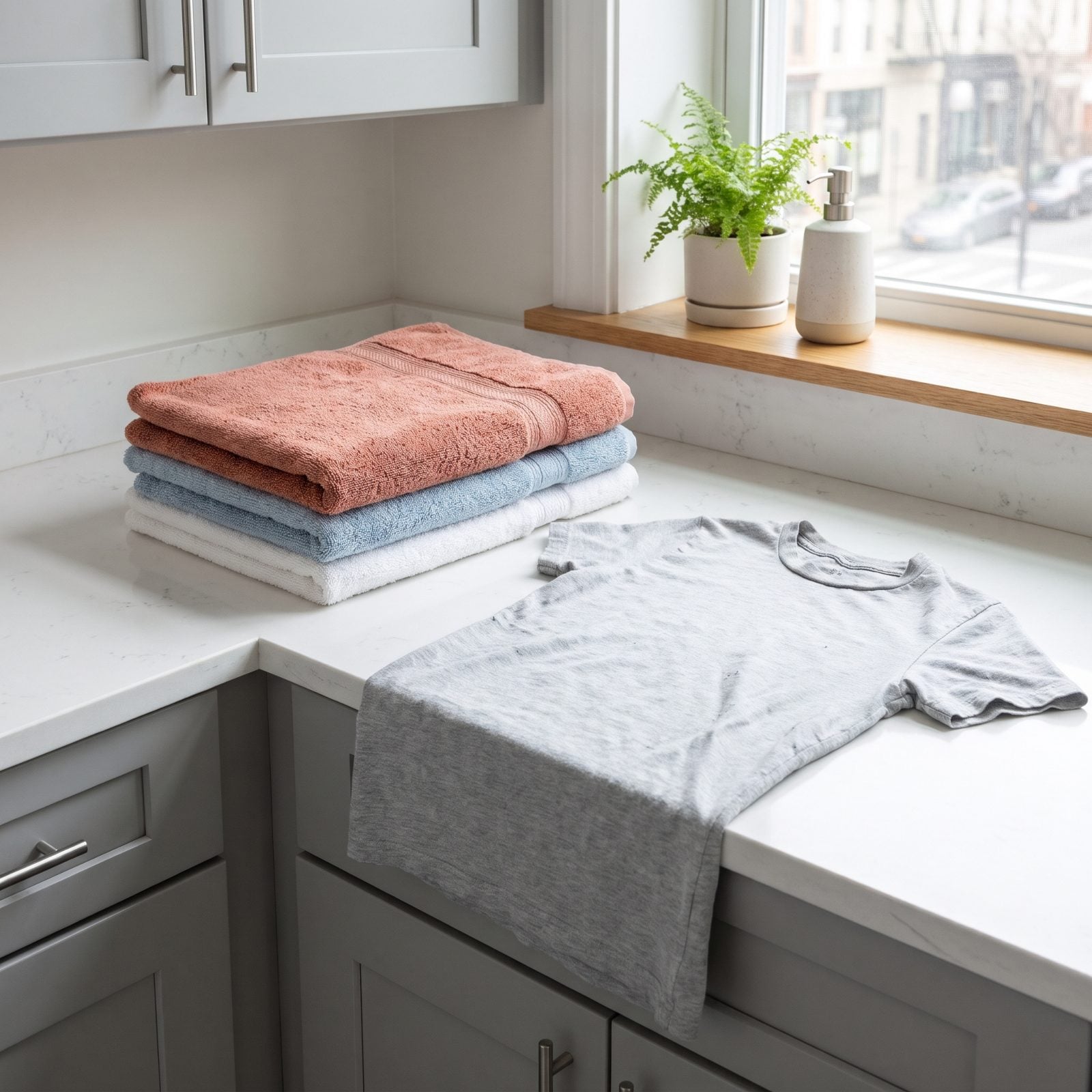 Overdrying Cotton T-Shirts and Towels
