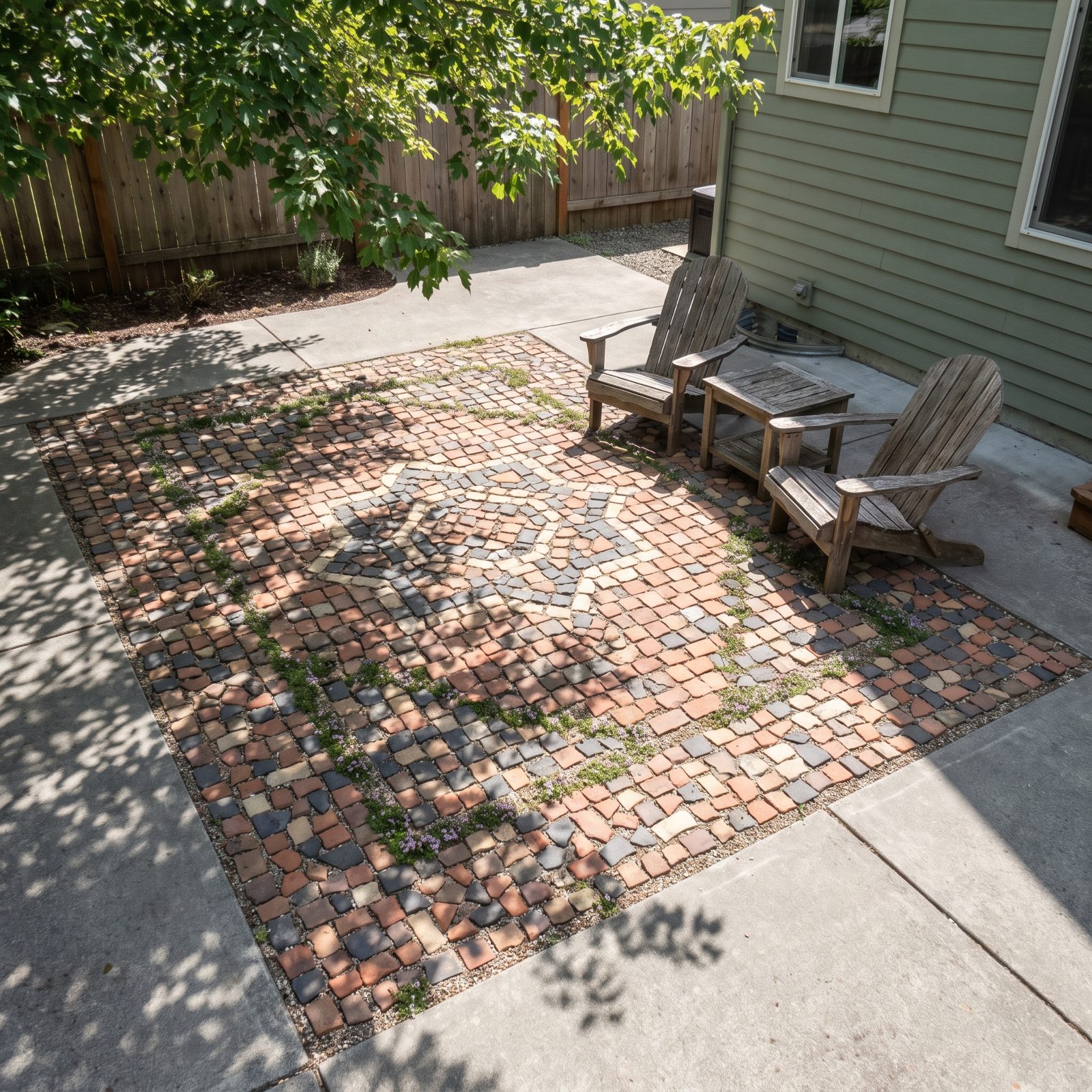 A Permeable Paver Rug