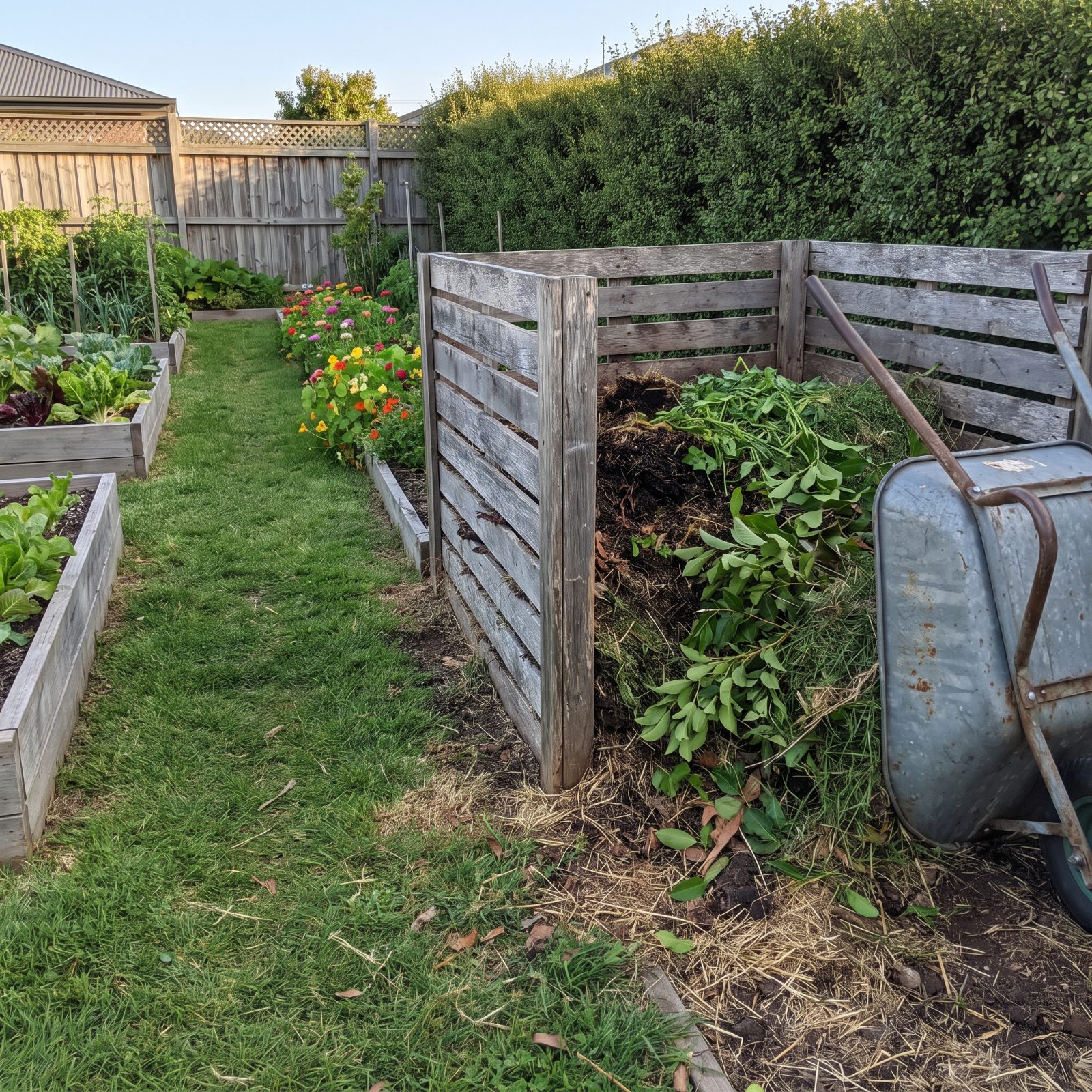 Place the Compost Bin Near the Main Source of Yard Waste