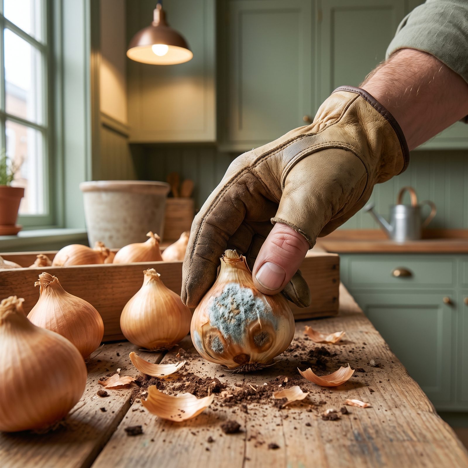 Planting Soft, Moldy, or Shriveled Bulbs