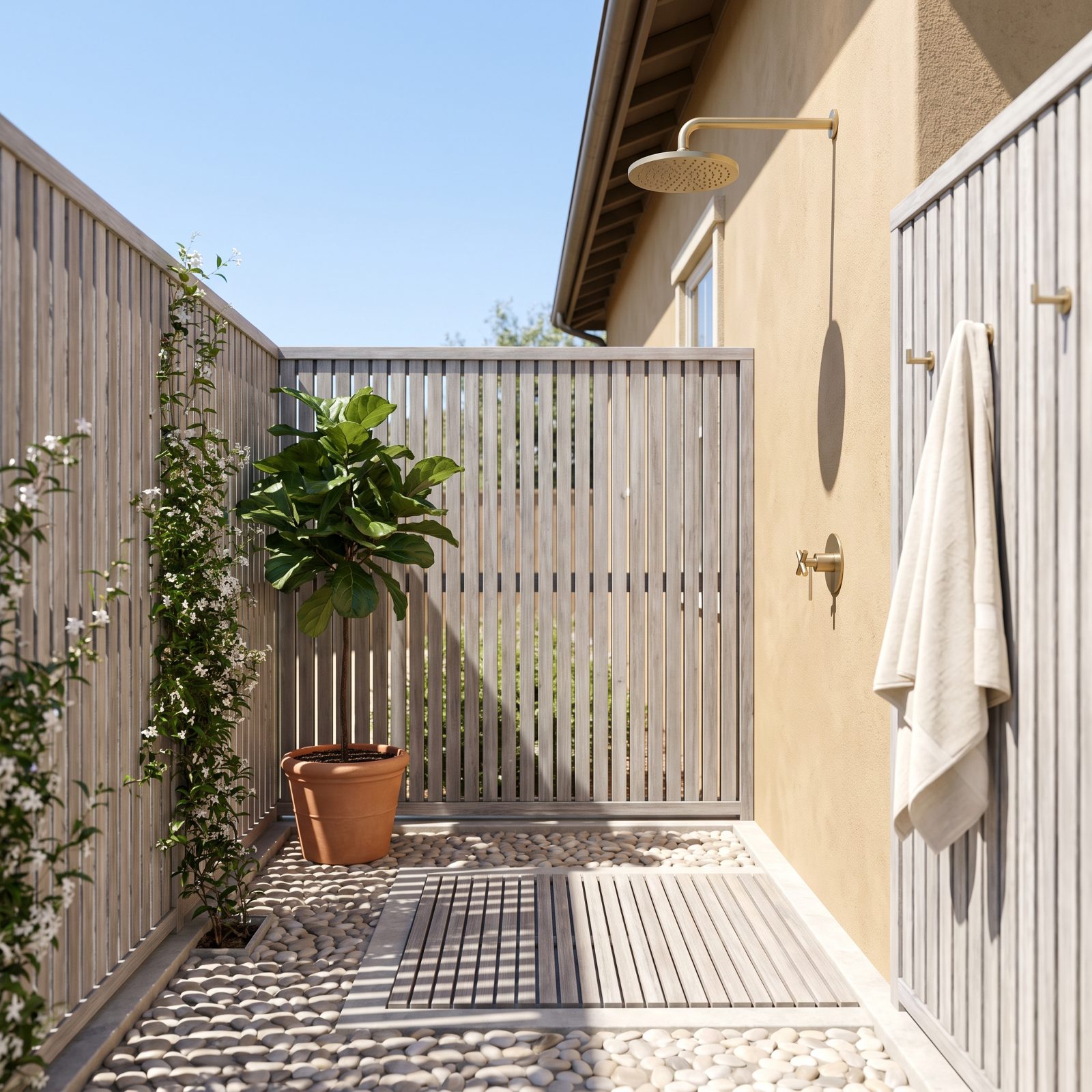 Private Outdoor Showers