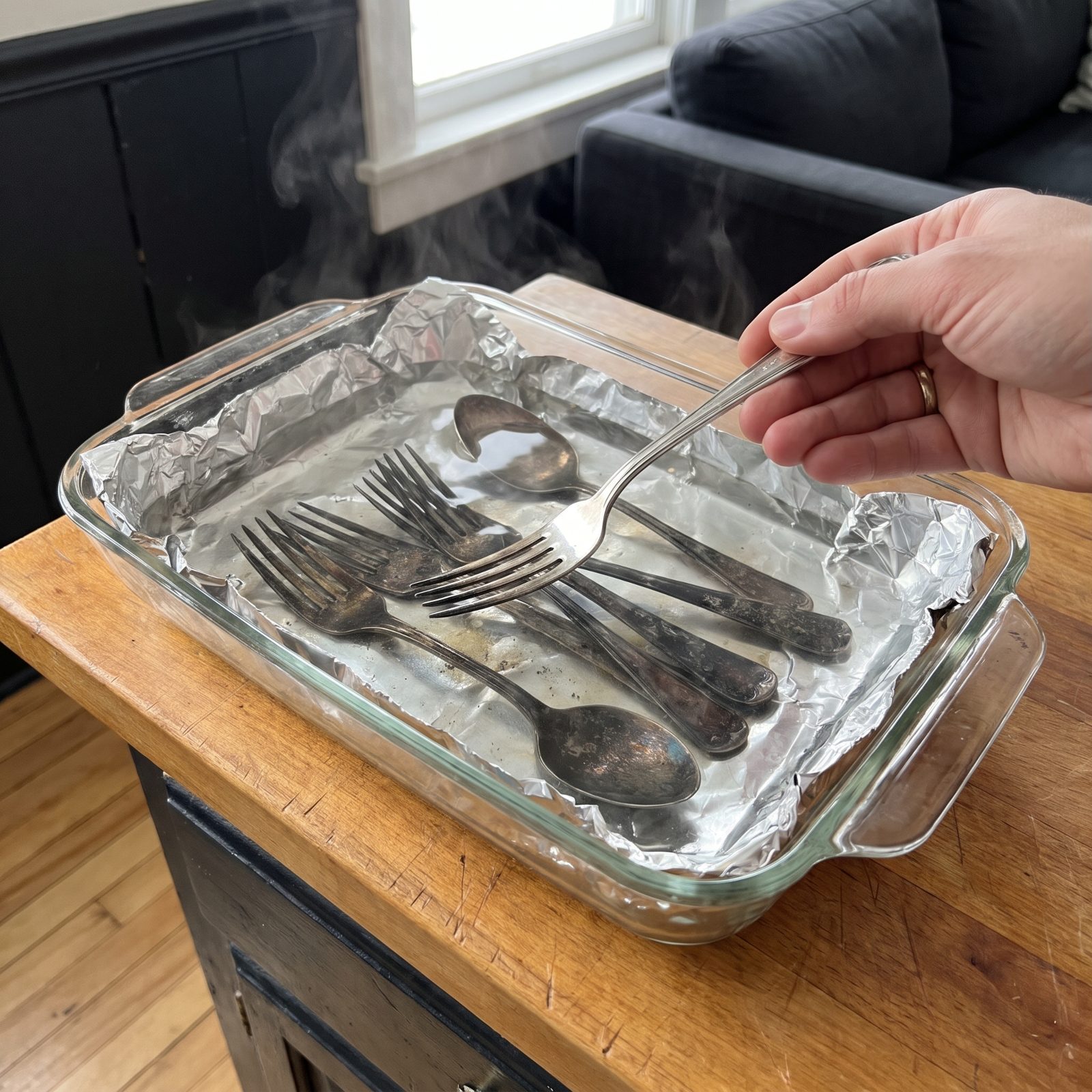 Remove Silver Tarnish With Aluminum Foil and Washing Soda