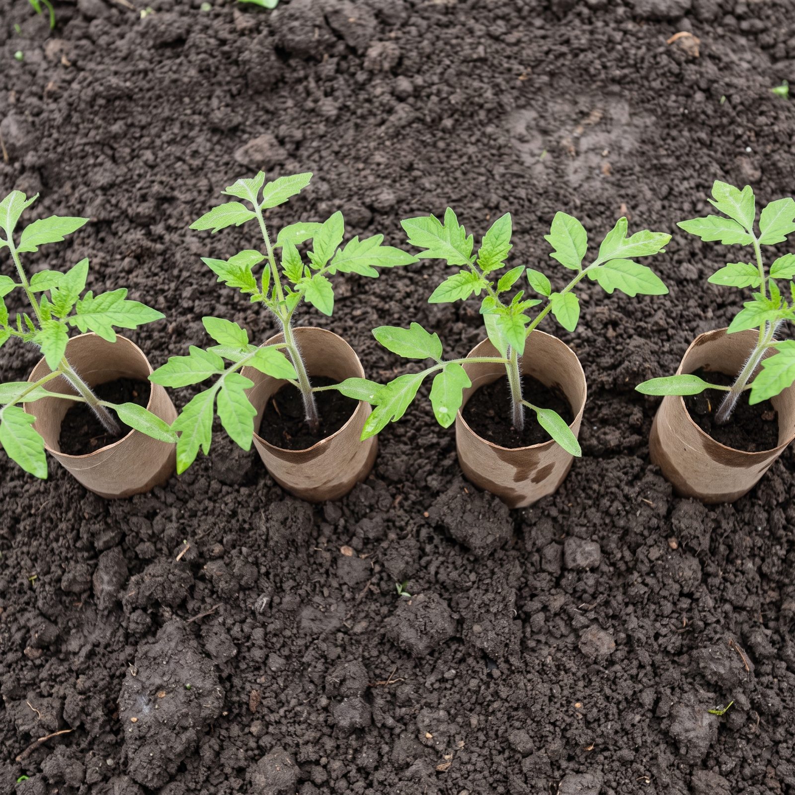 Ring Each Seedling Stem With a Cardboard Cutworm Collar