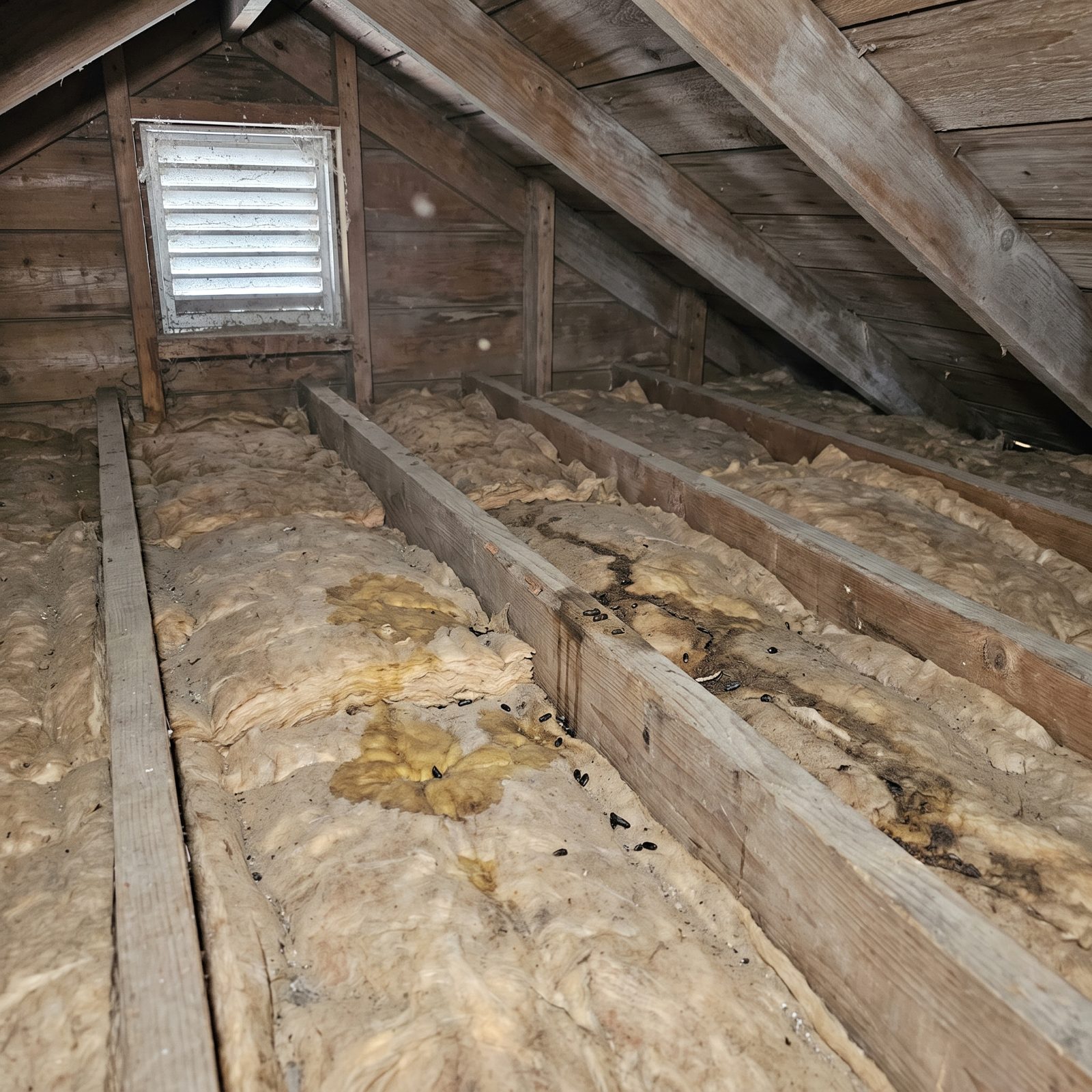 Rodent Urine in the Attic