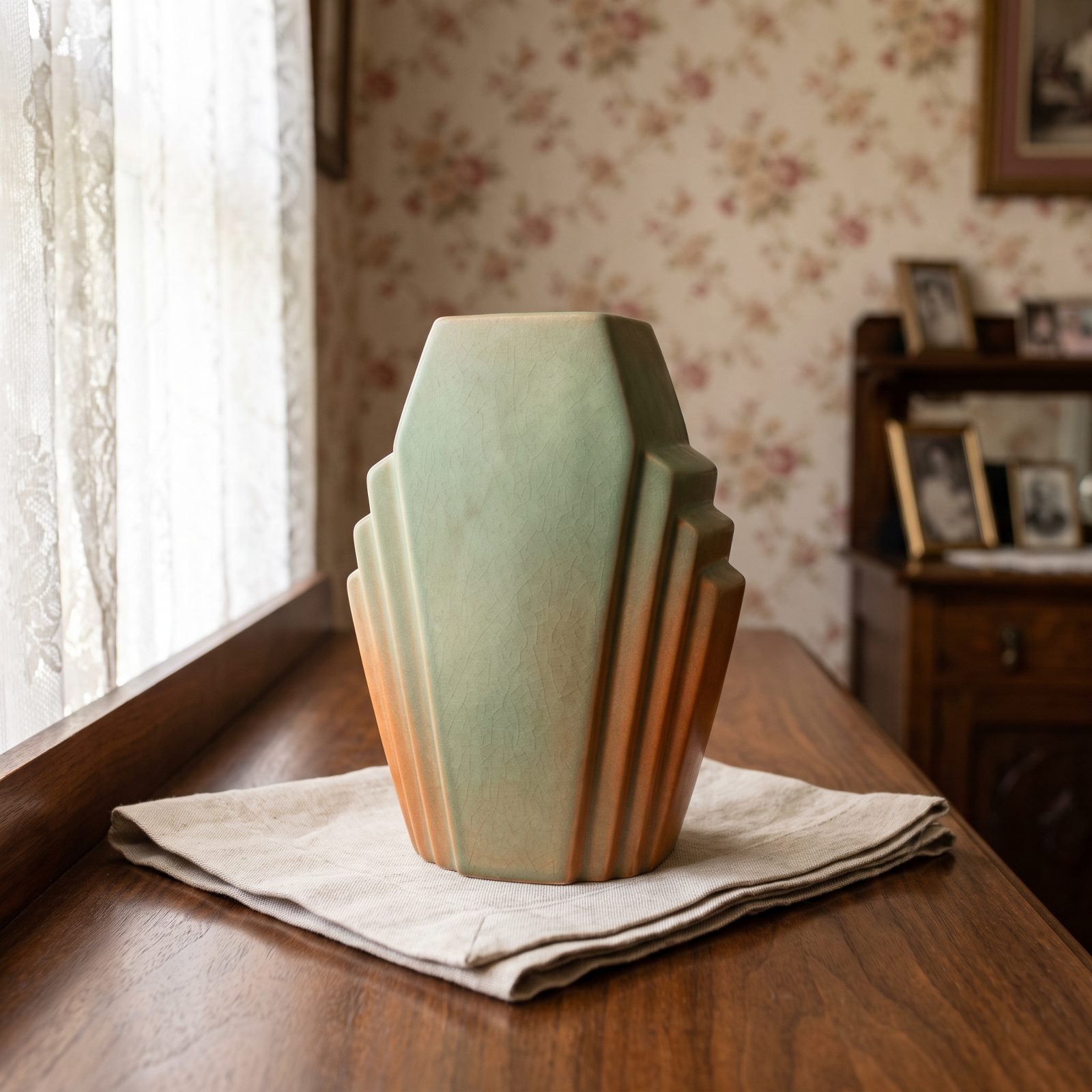 Roseville Futura Pottery and Its Sharp Art Deco Angles