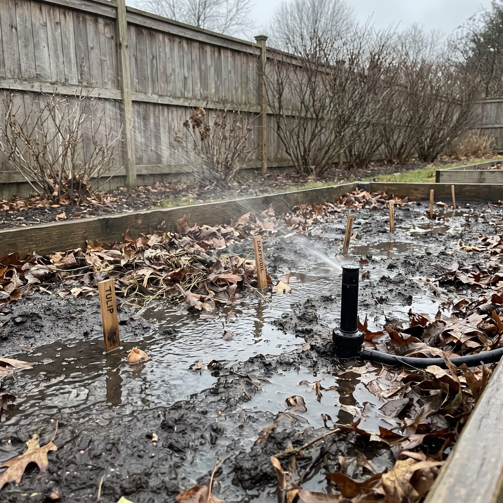 Running the Sprinklers All Winter Long