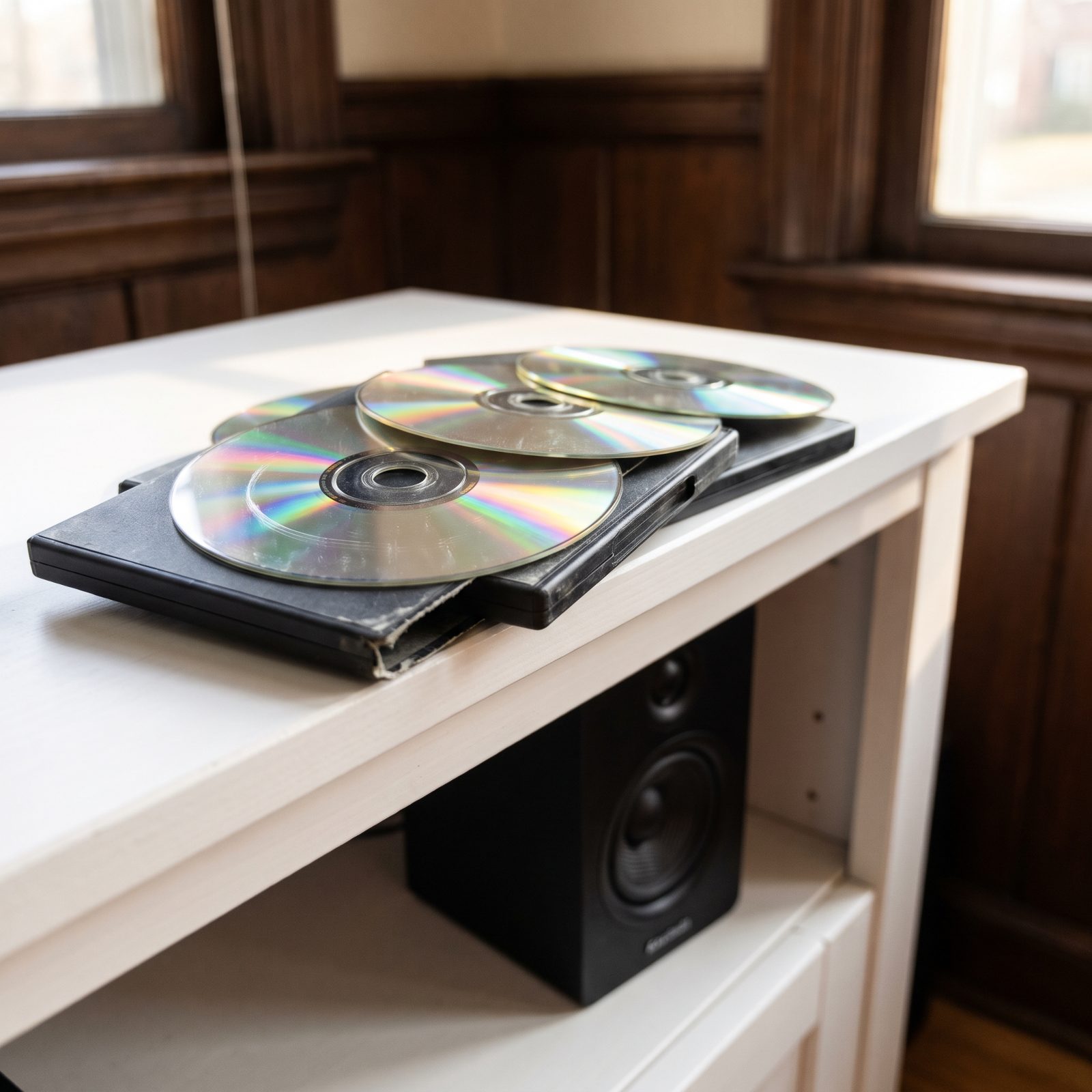 Scratched DVDs and CDs Nobody Can Play Anyway