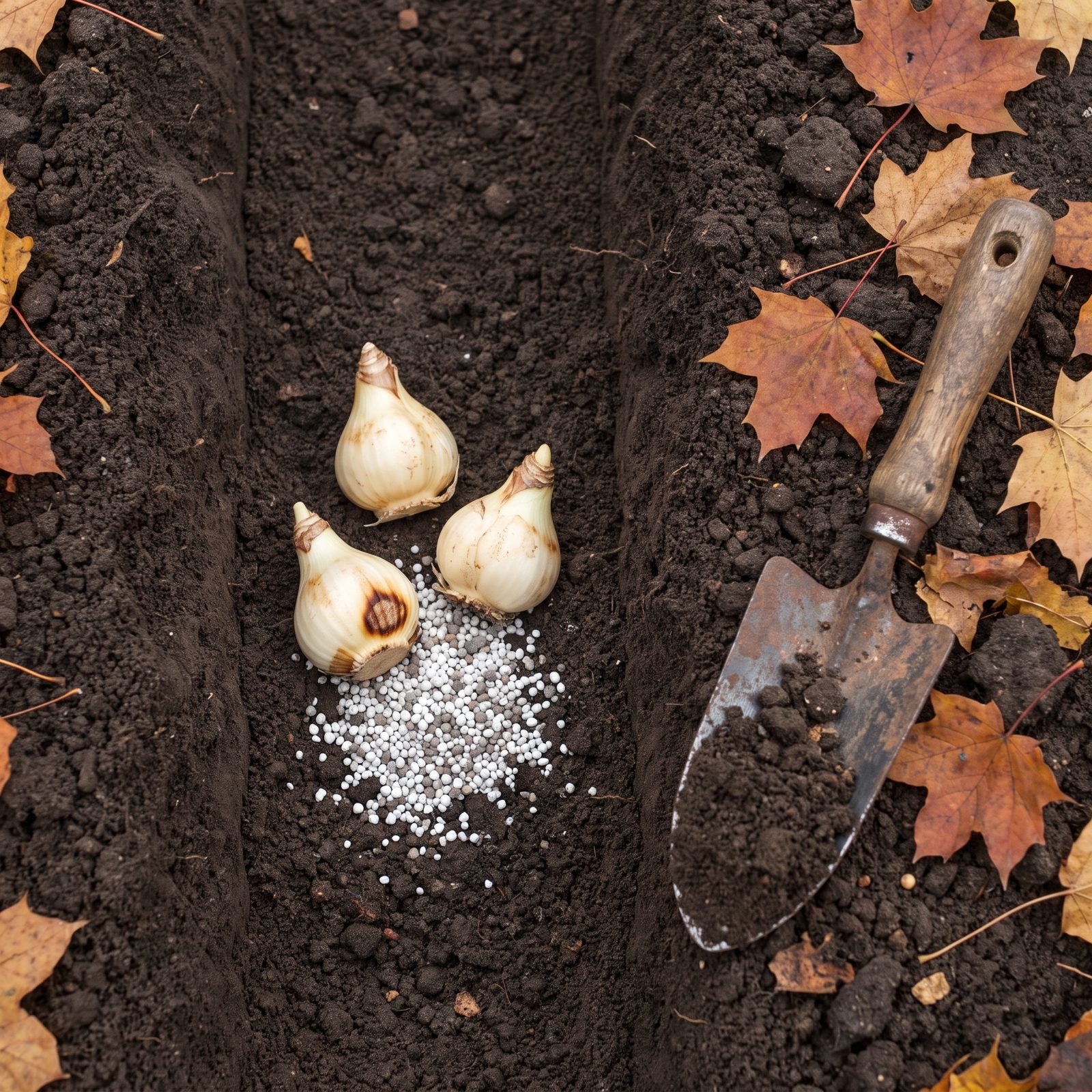 Setting Bulbs Right on Top of Concentrated Feed