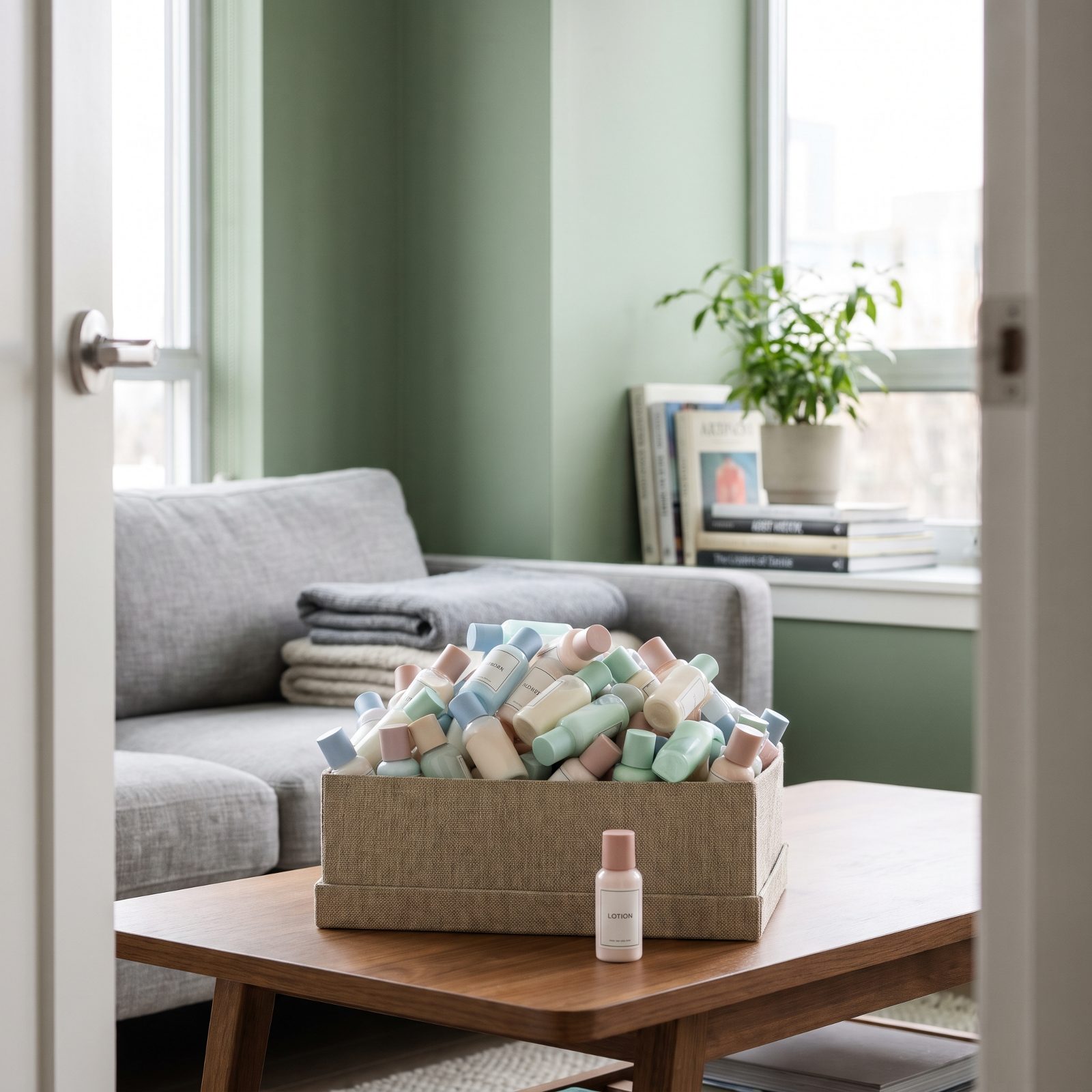 The Shoebox of Hotel Shampoo Miniatures You'll Never Use