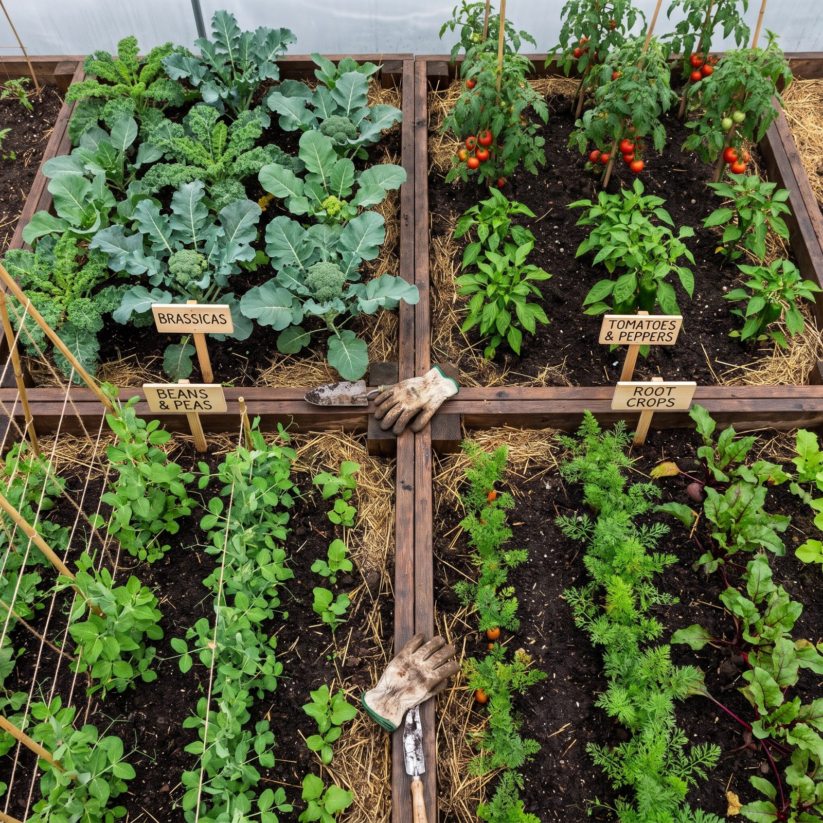 Shuffle Plant Families Each Year to Break Pest Cycles