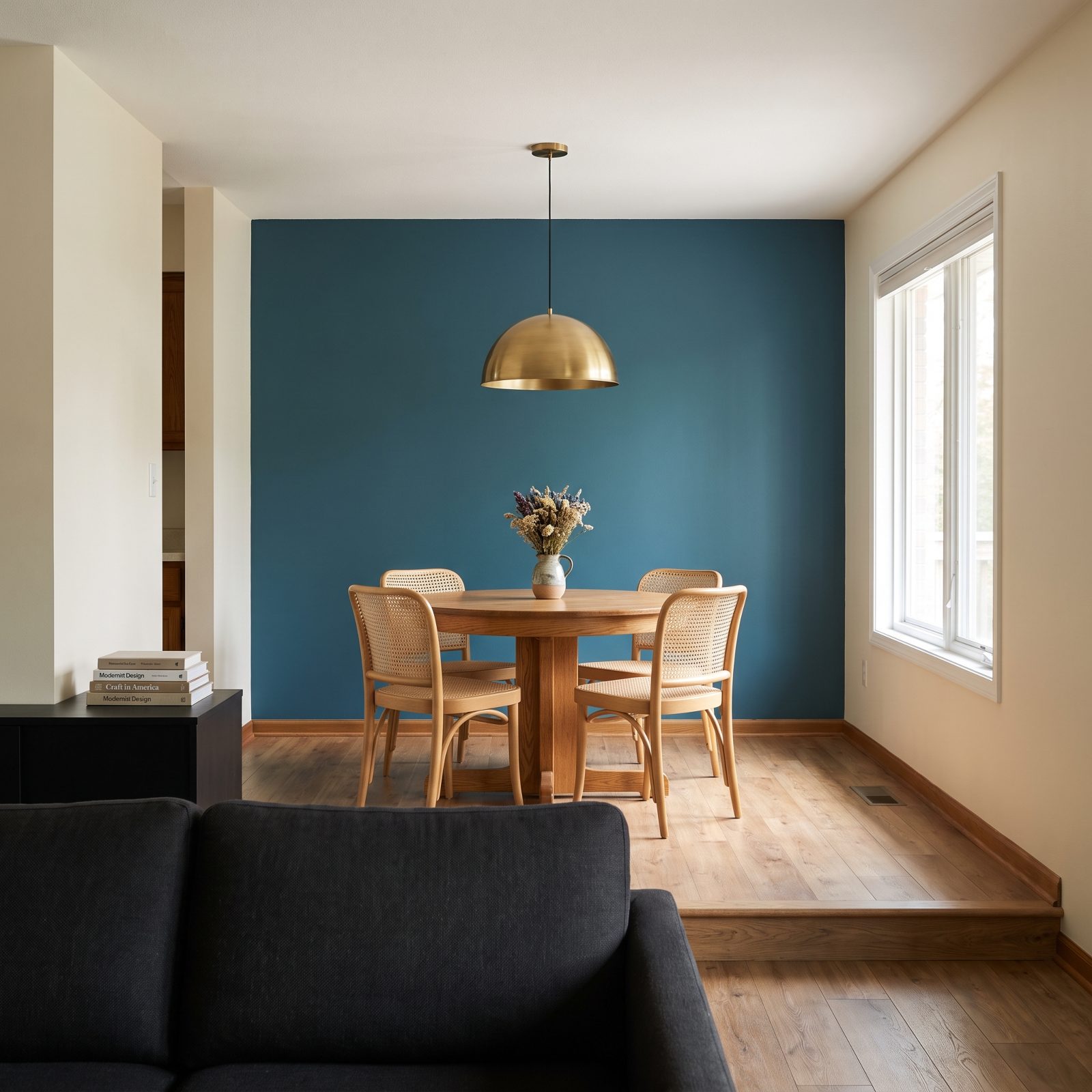 A Single Saturated Accent Wall