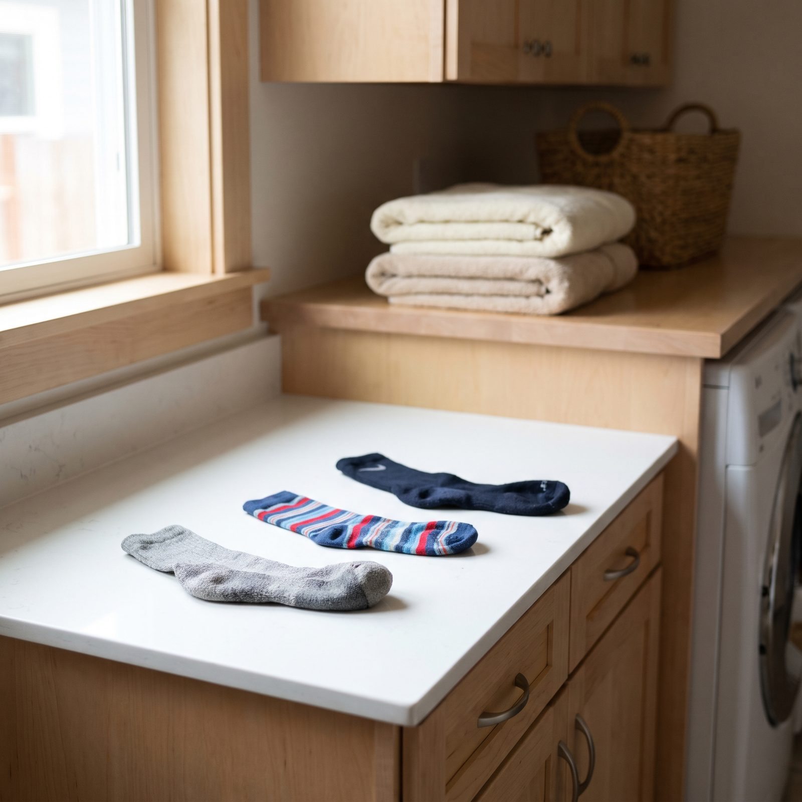 Single Socks Missing Their Pair