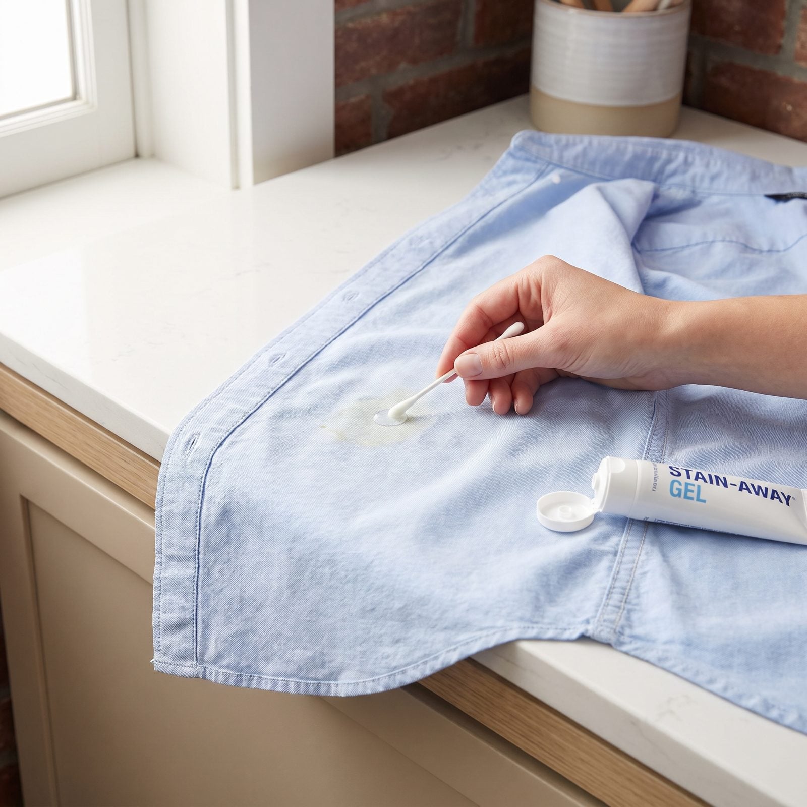 Skipping a Hidden-Seam Test Before Applying Stain Remover