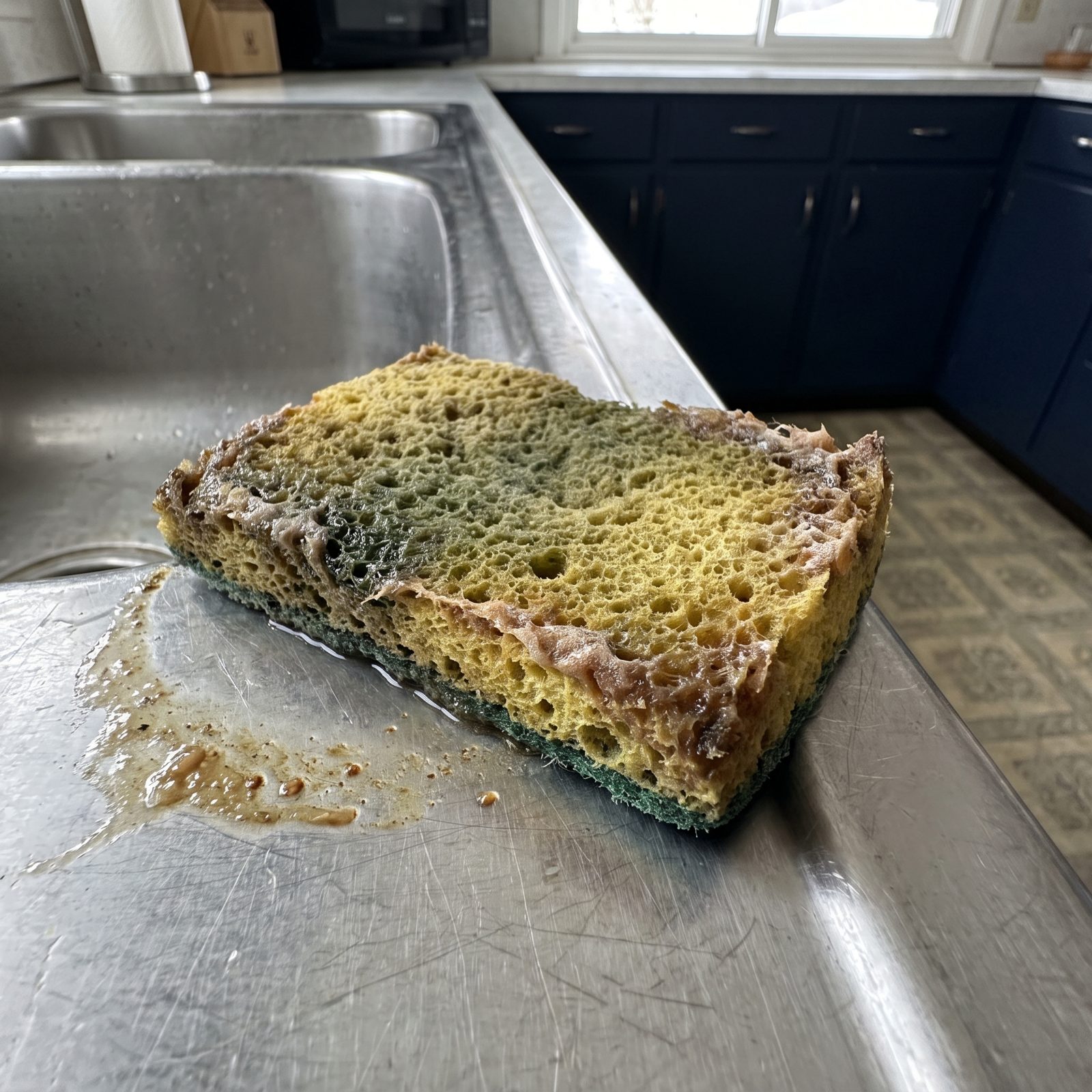 The Sour Kitchen Sponge That's Cleaning Nothing