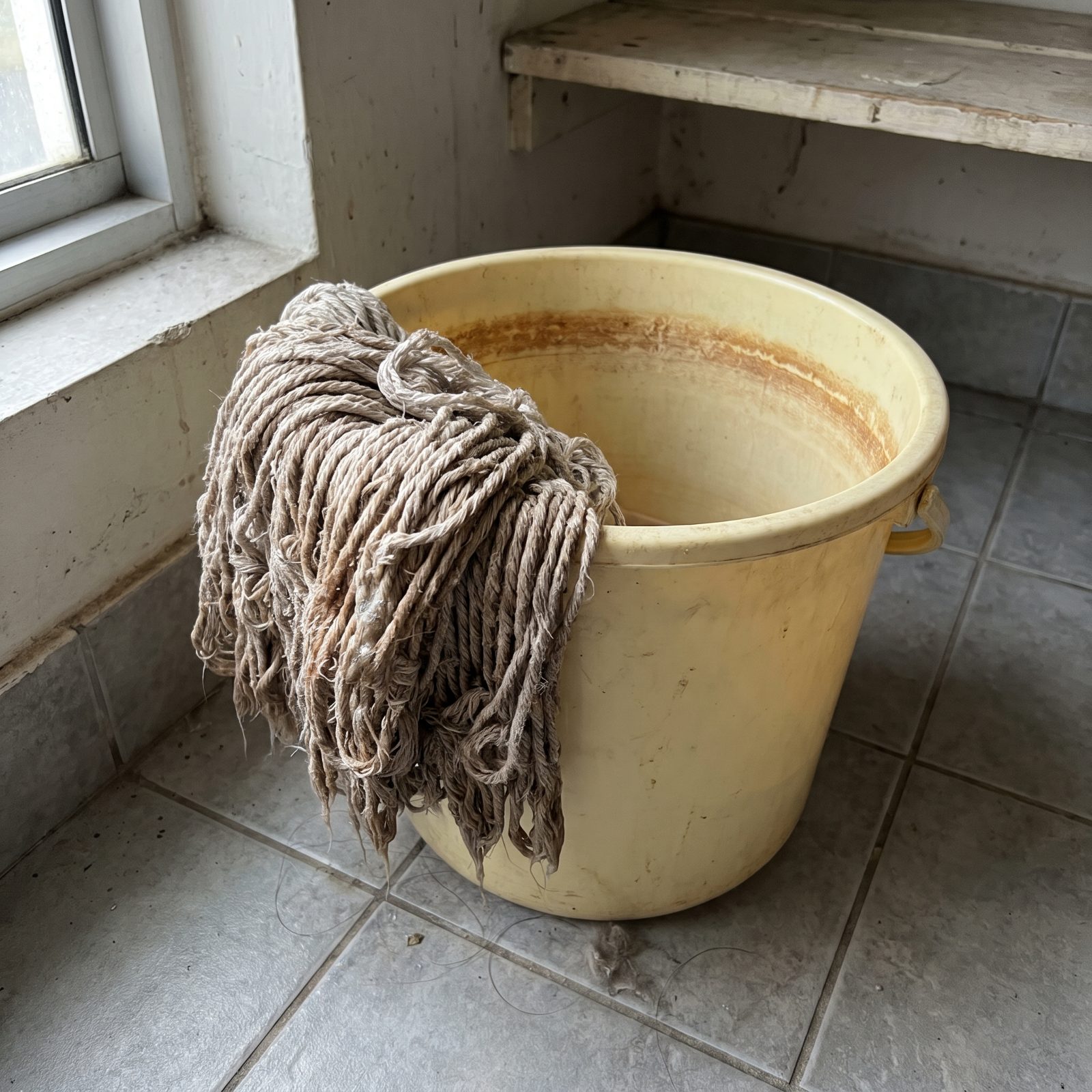 A Sour Mop Head Can Spread Odor Instead of Removing Dirt