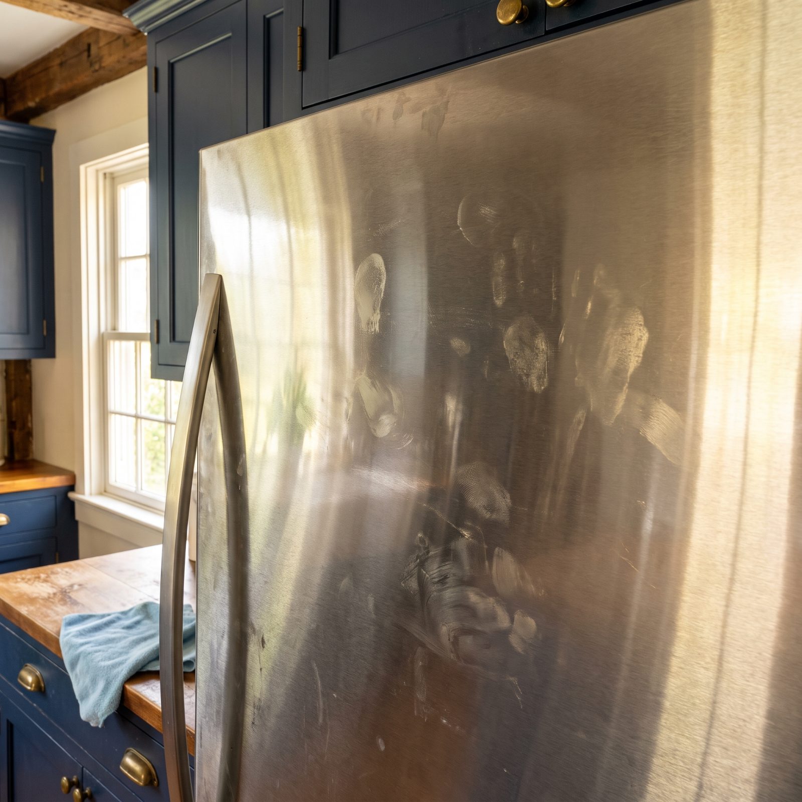 Stainless Appliances Wearing a Coat of Fingerprints