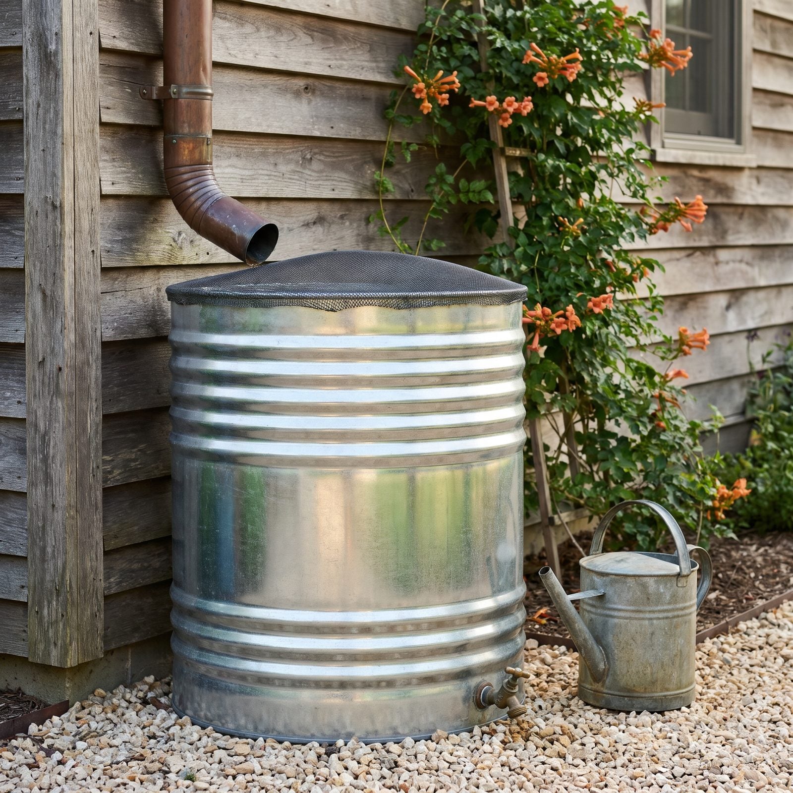 Stash Storm Water in Rain Barrels and Cisterns
