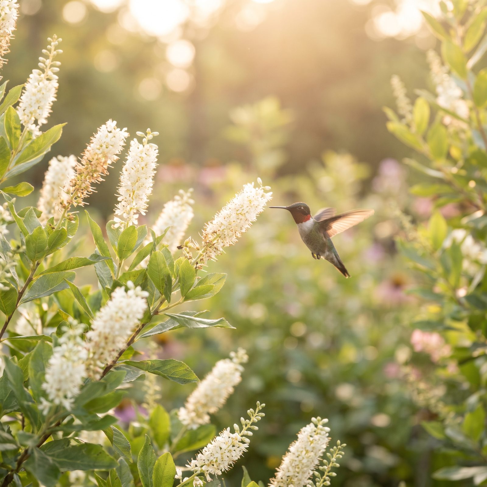 Sweet Pepperbush: The Fragrance Hummingbirds Follow Home
