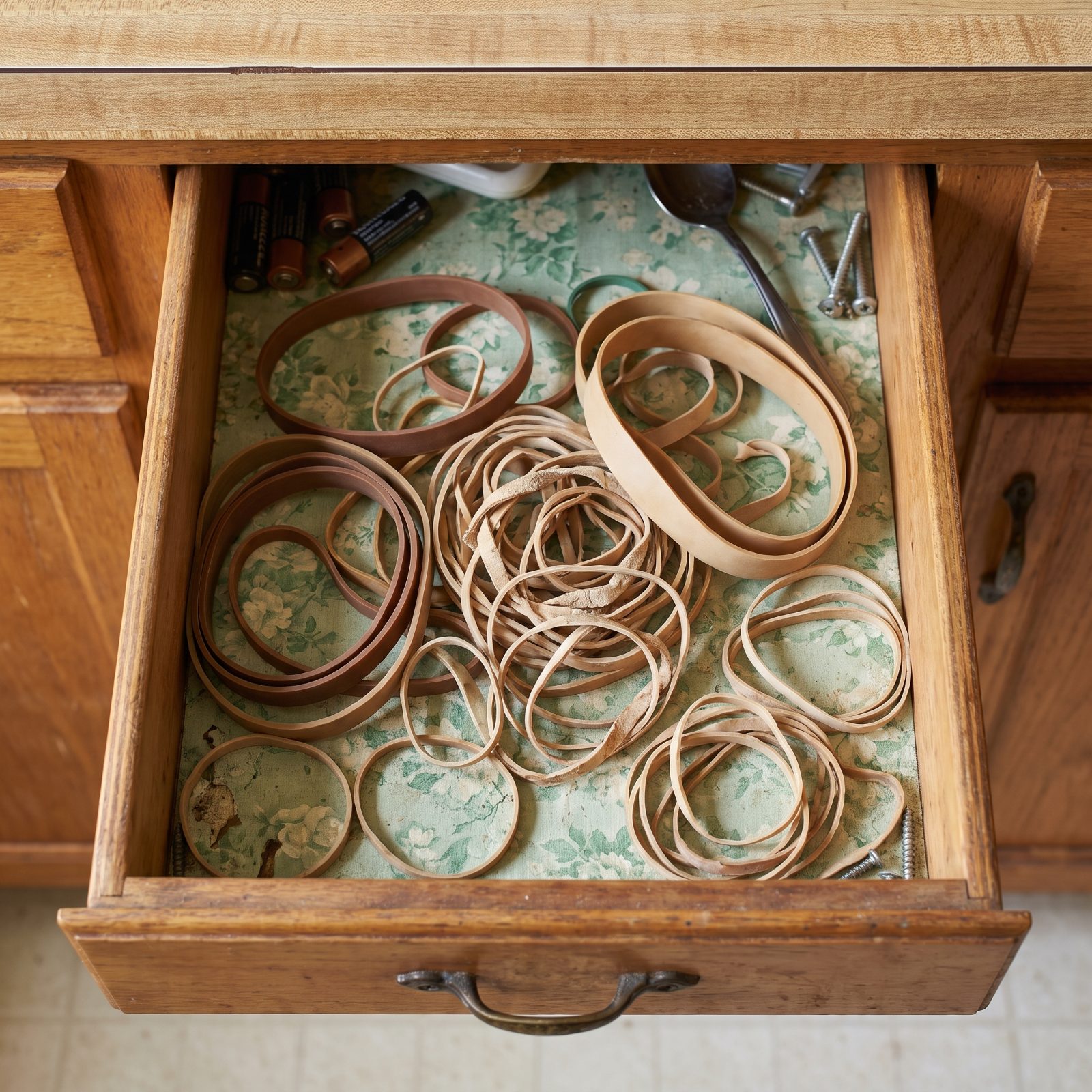 The Tangled Ball of Rubber Bands Rescued From Produce and the Newspaper