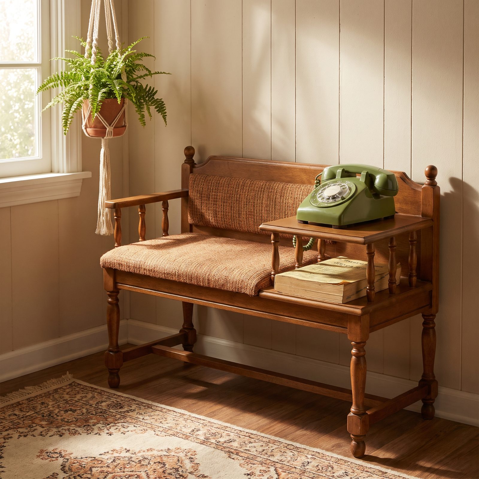 Telephone Gossip Bench
