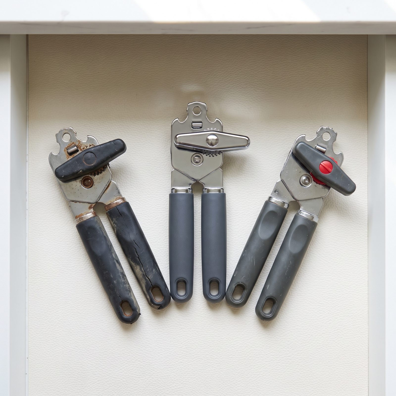 Three Identical Can Openers Expose Years of Autopilot