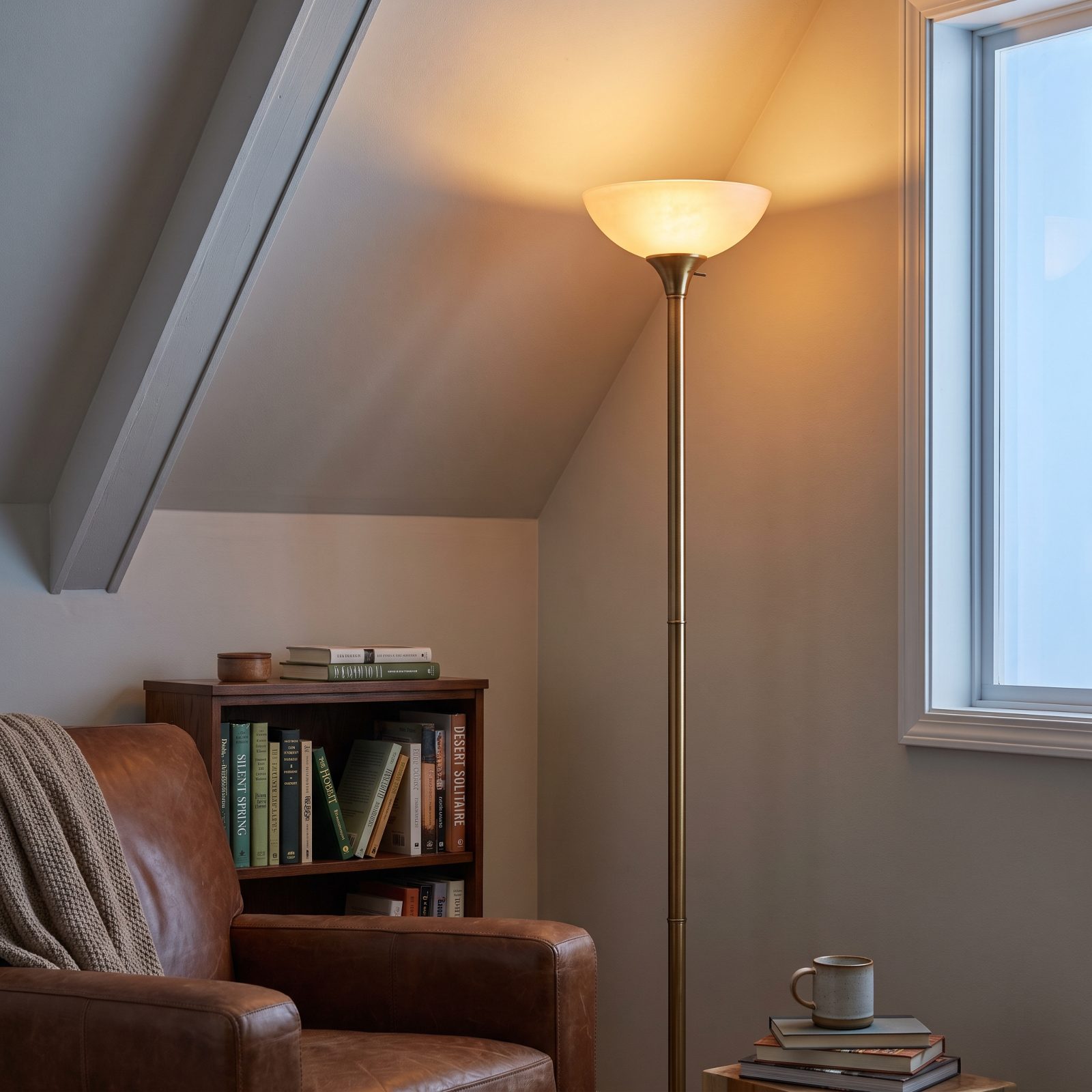 Torchiere Floor Lamps for Broad Indirect Light
