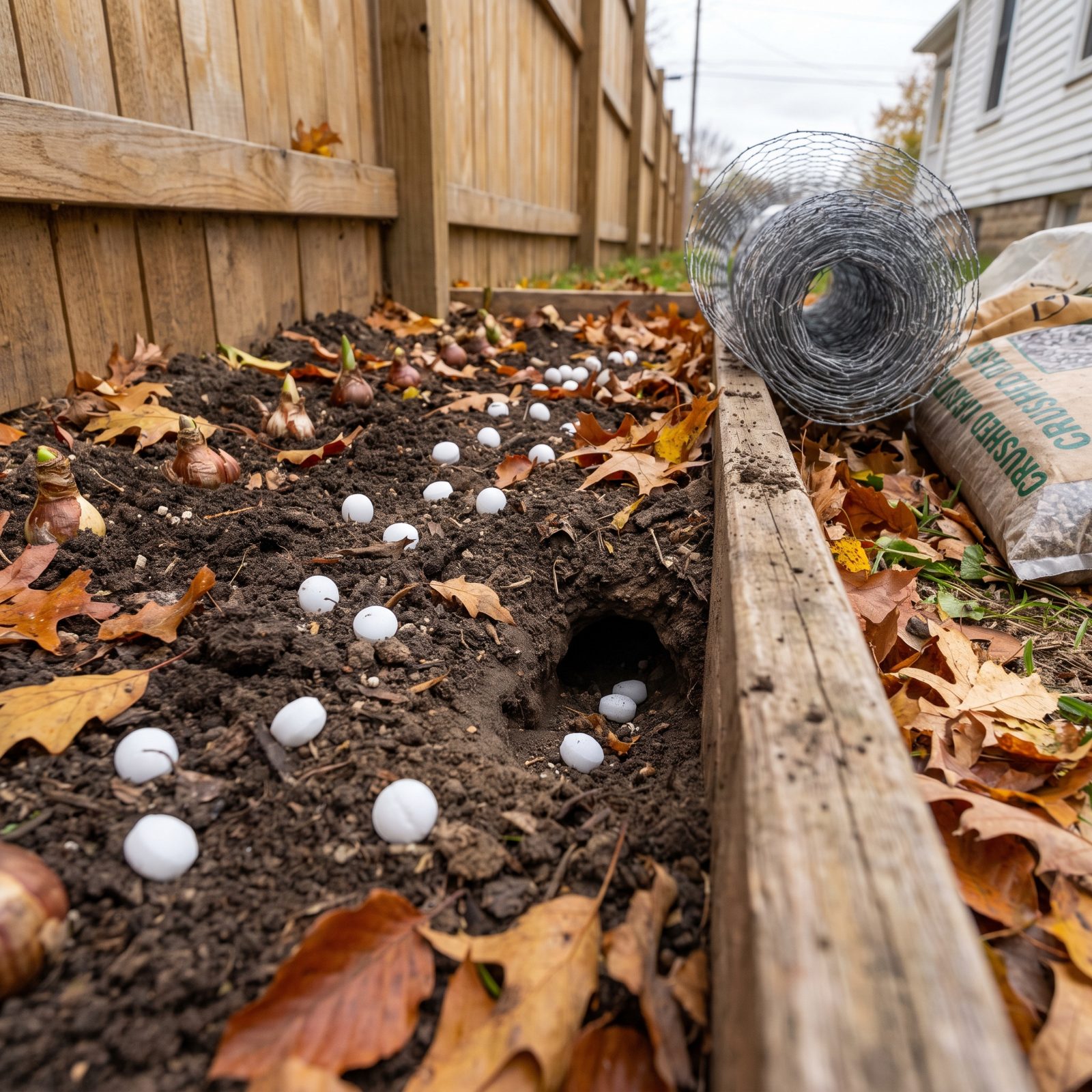 Trusting Mothballs to Keep Critters Away