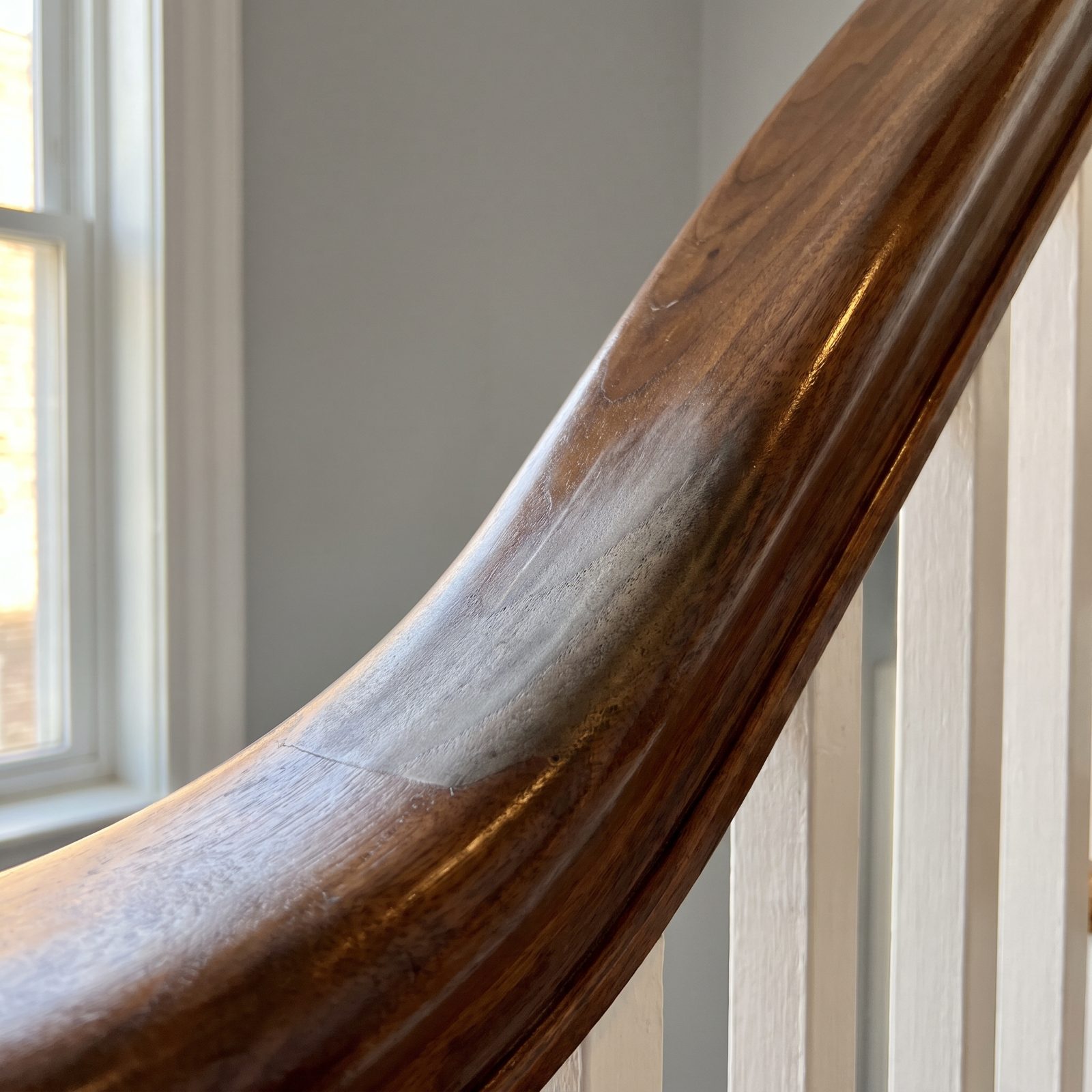 The Underside of the Stair Handrail, Touched More Than Anyone Admits