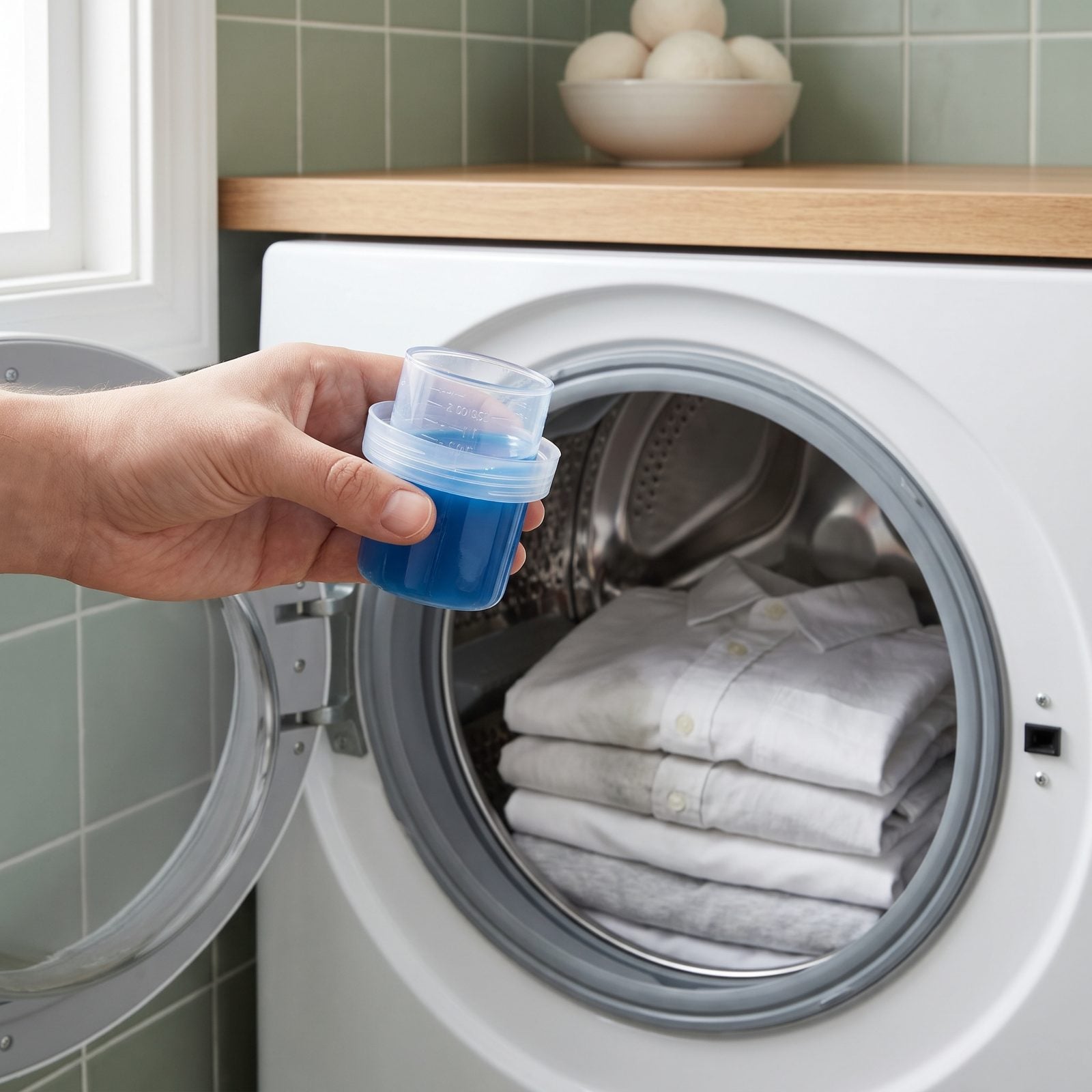 Using So Much Detergent That Soil Gets Trapped