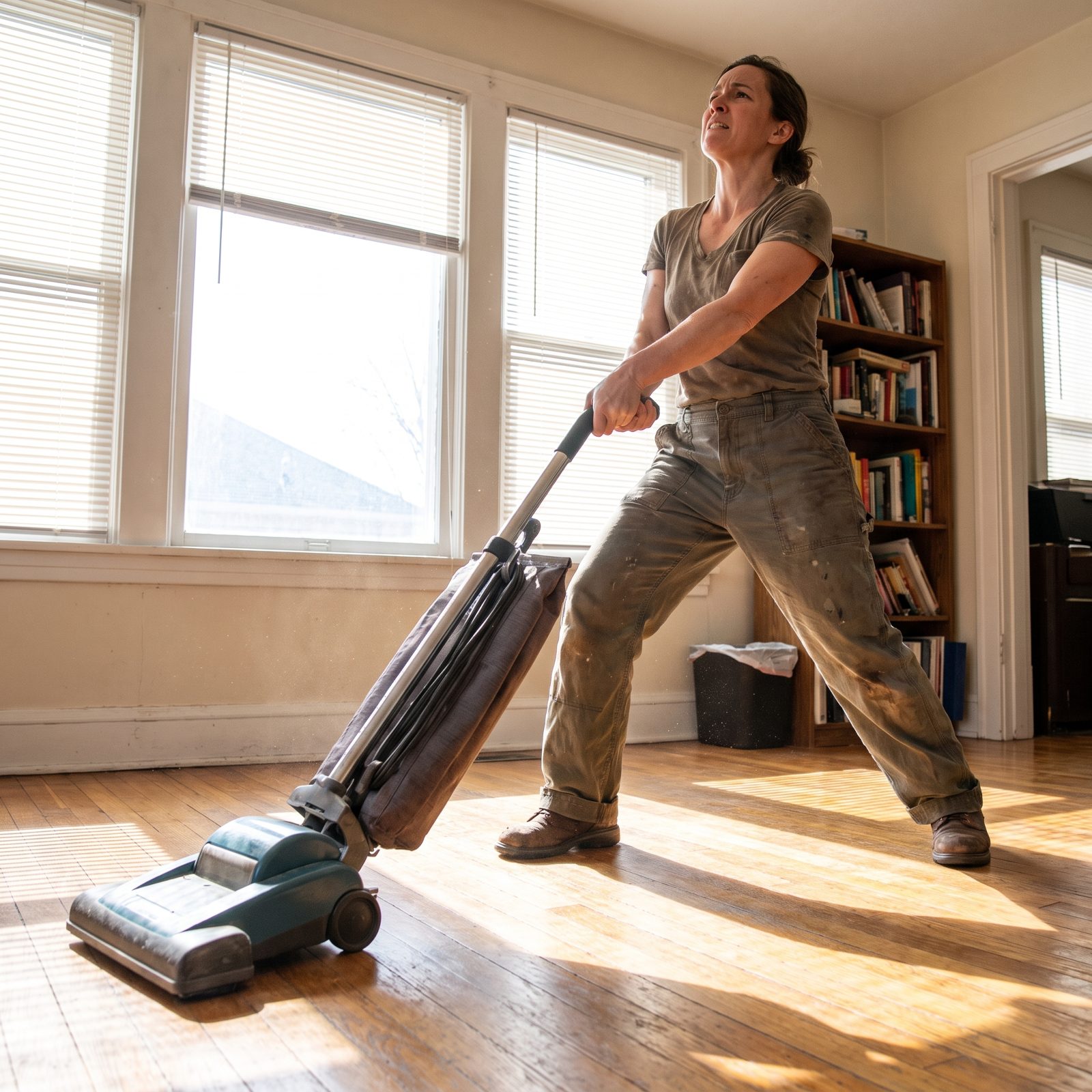 The Vacuum Becomes Proof You Care More Than Everyone