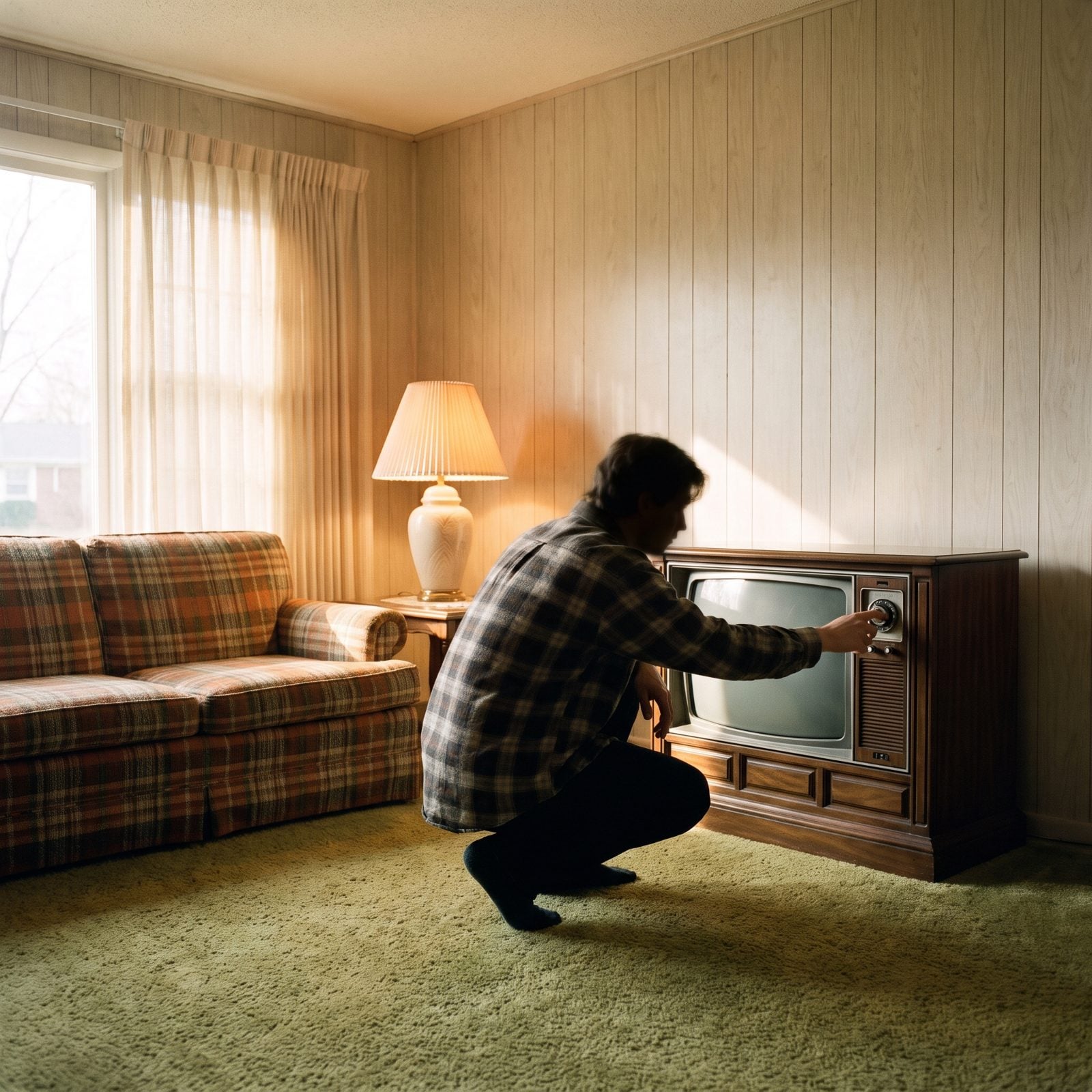 Walking Across the Room to Change the Channel by Hand