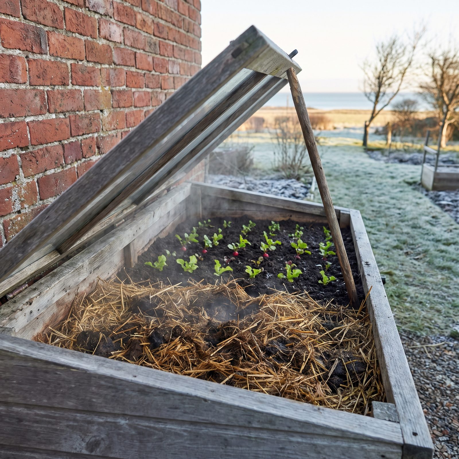 Warm an Old-Fashioned Hotbed With Decomposing Manure