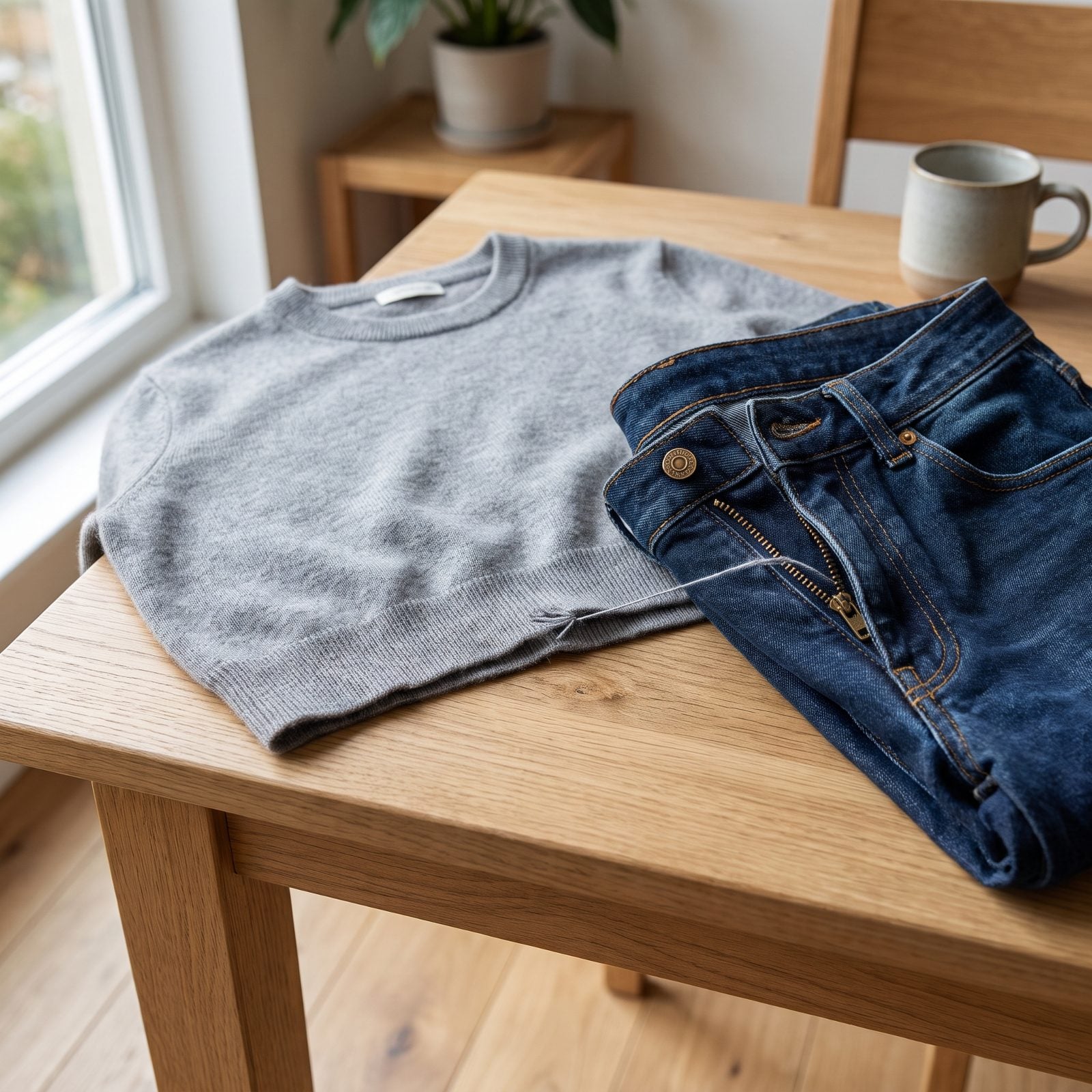 Washing Heavy Jeans With Delicate Knits
