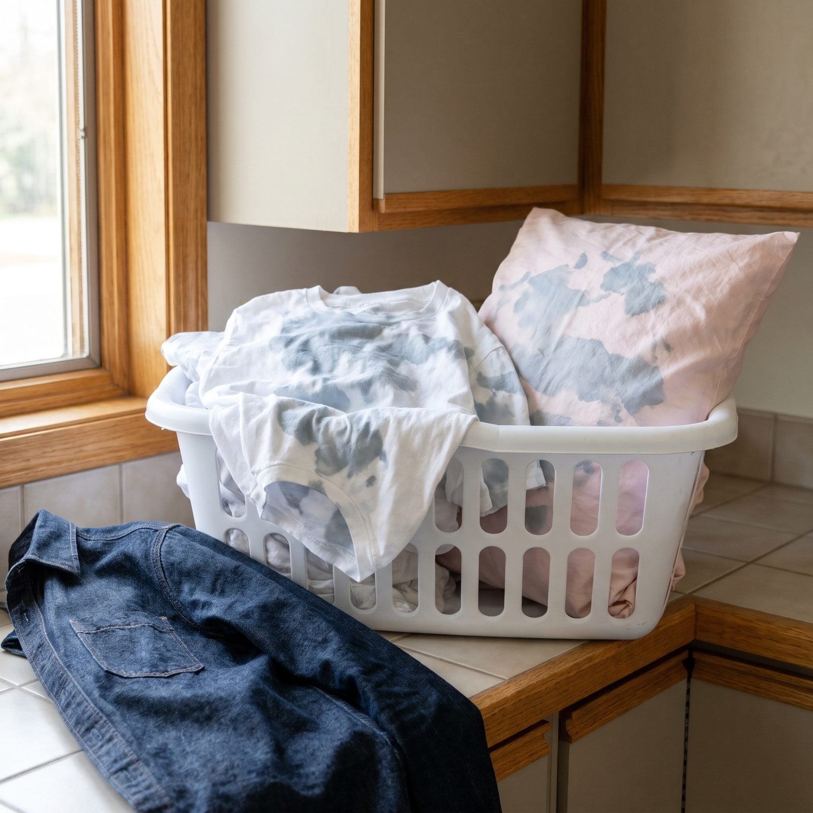 Washing a New Saturated-Color Garment With Whites or Pastels
