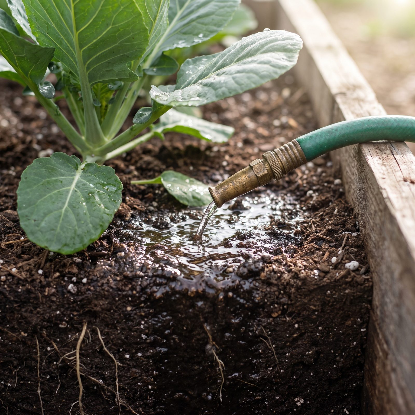 Water Deeply and Less Often to Encourage Deeper Root Systems