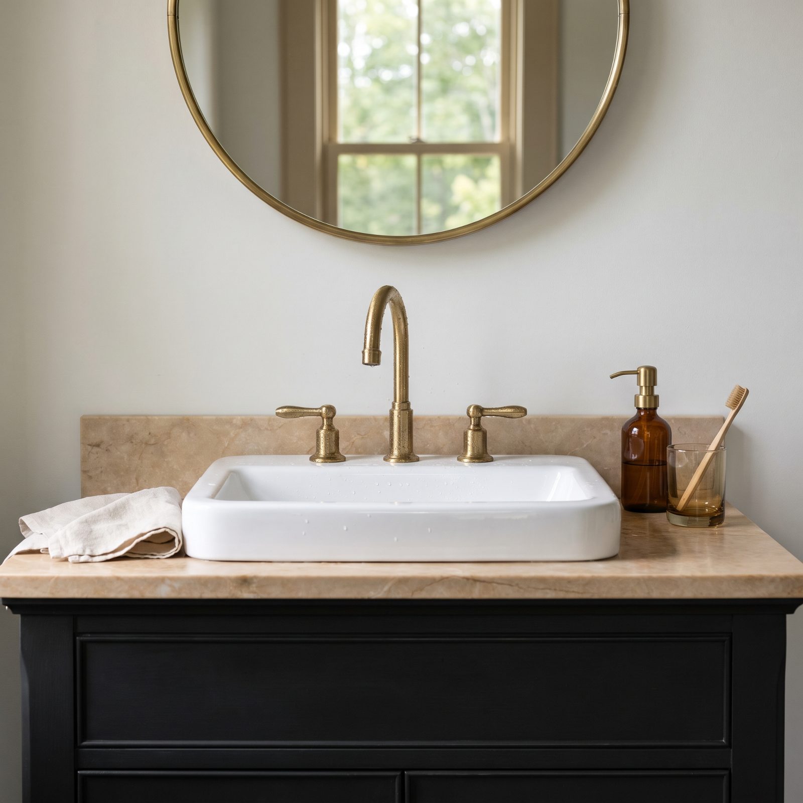 We Wipe Down the Bathroom Sink Every Morning
