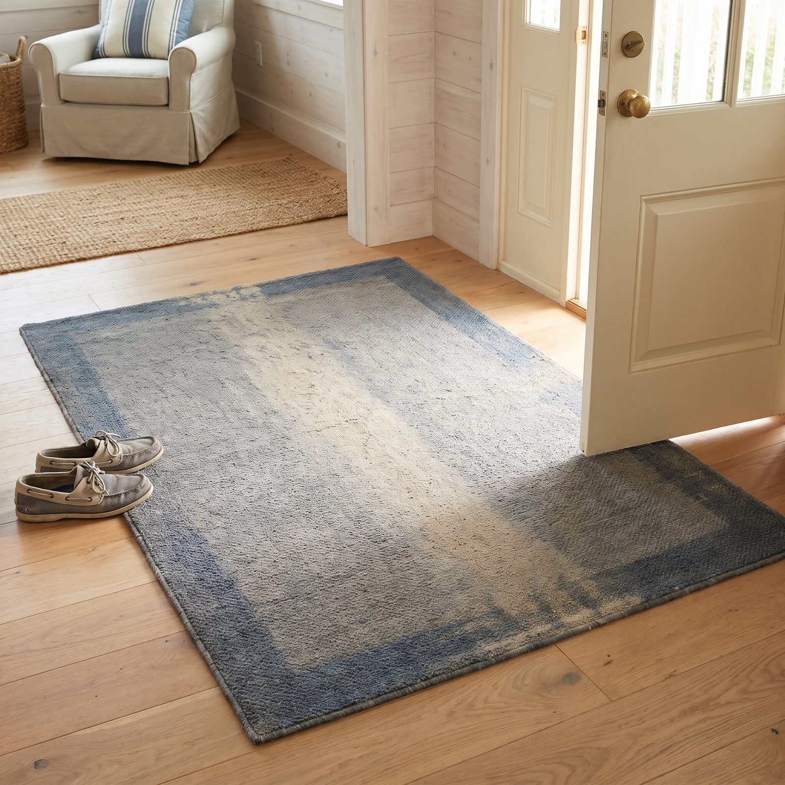 The Welcome Mat That Quit: Your Graying Entry Rug