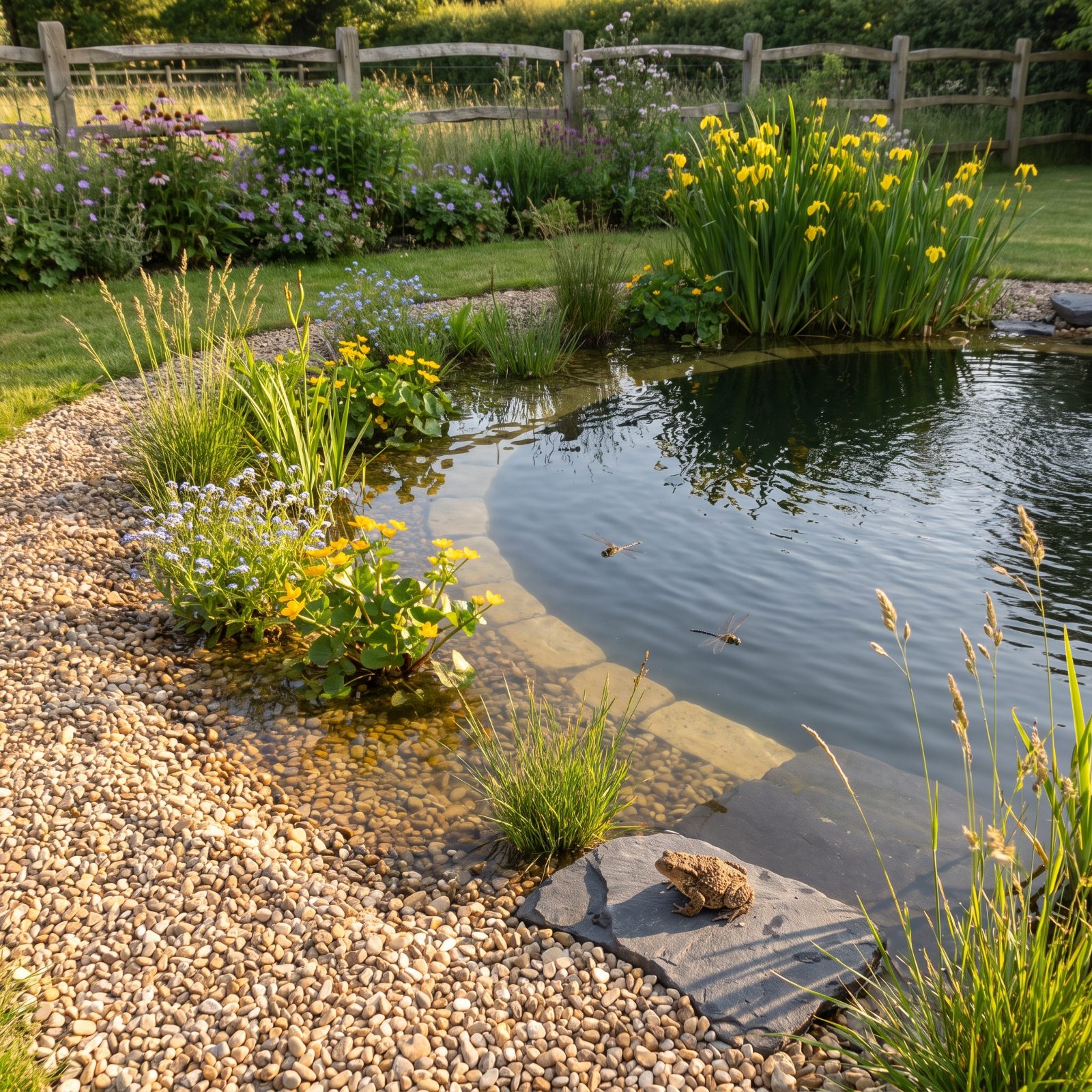 Wildlife Ponds With Shallow Shelves