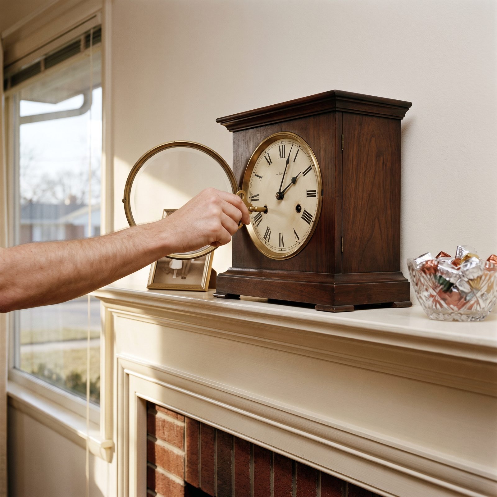 Winding the Mantel Clock Before It Ran Down