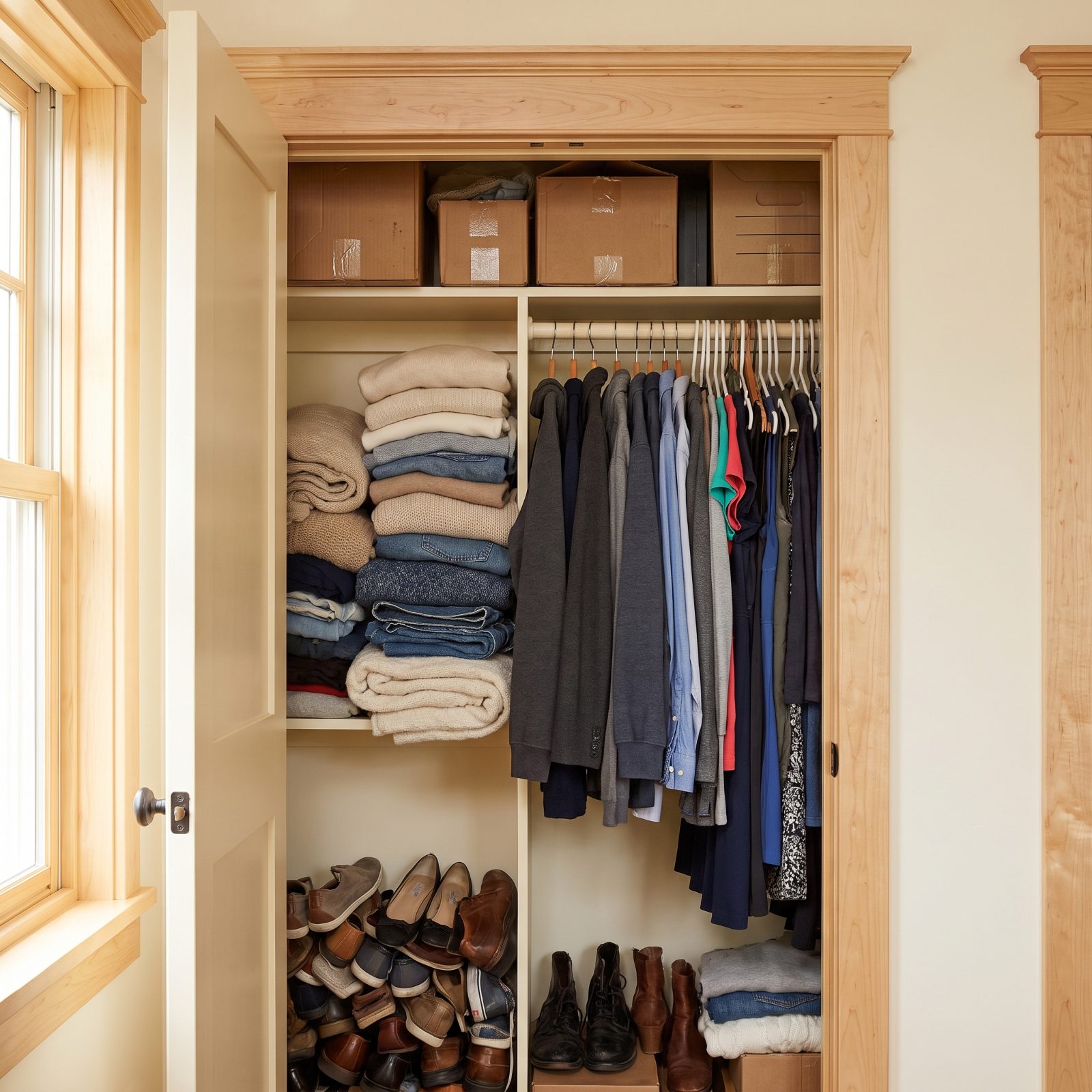 You Blame Tiny Closets for Every Overflowing Shelf
