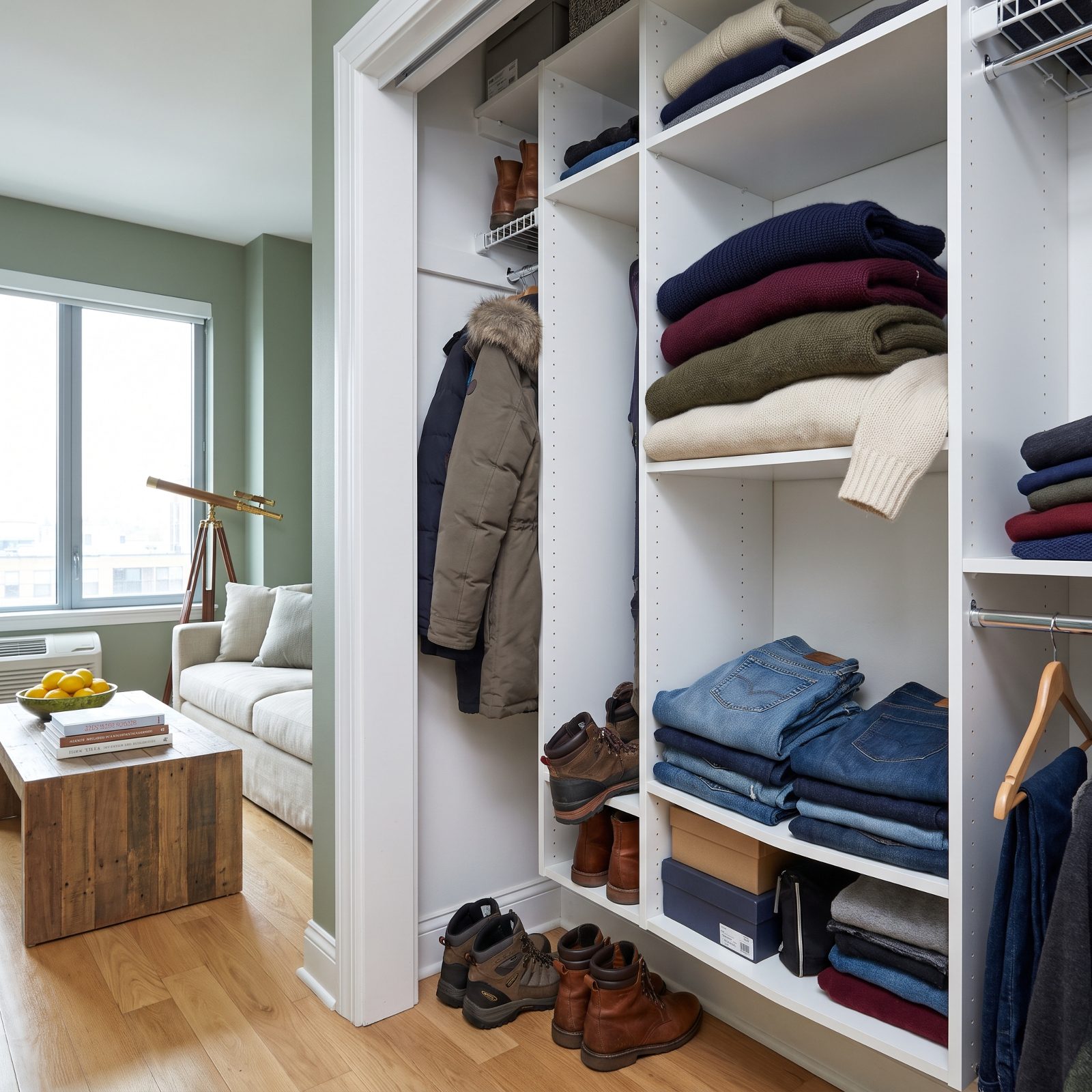 You Blame Yourself When the Closet System Won't Flex