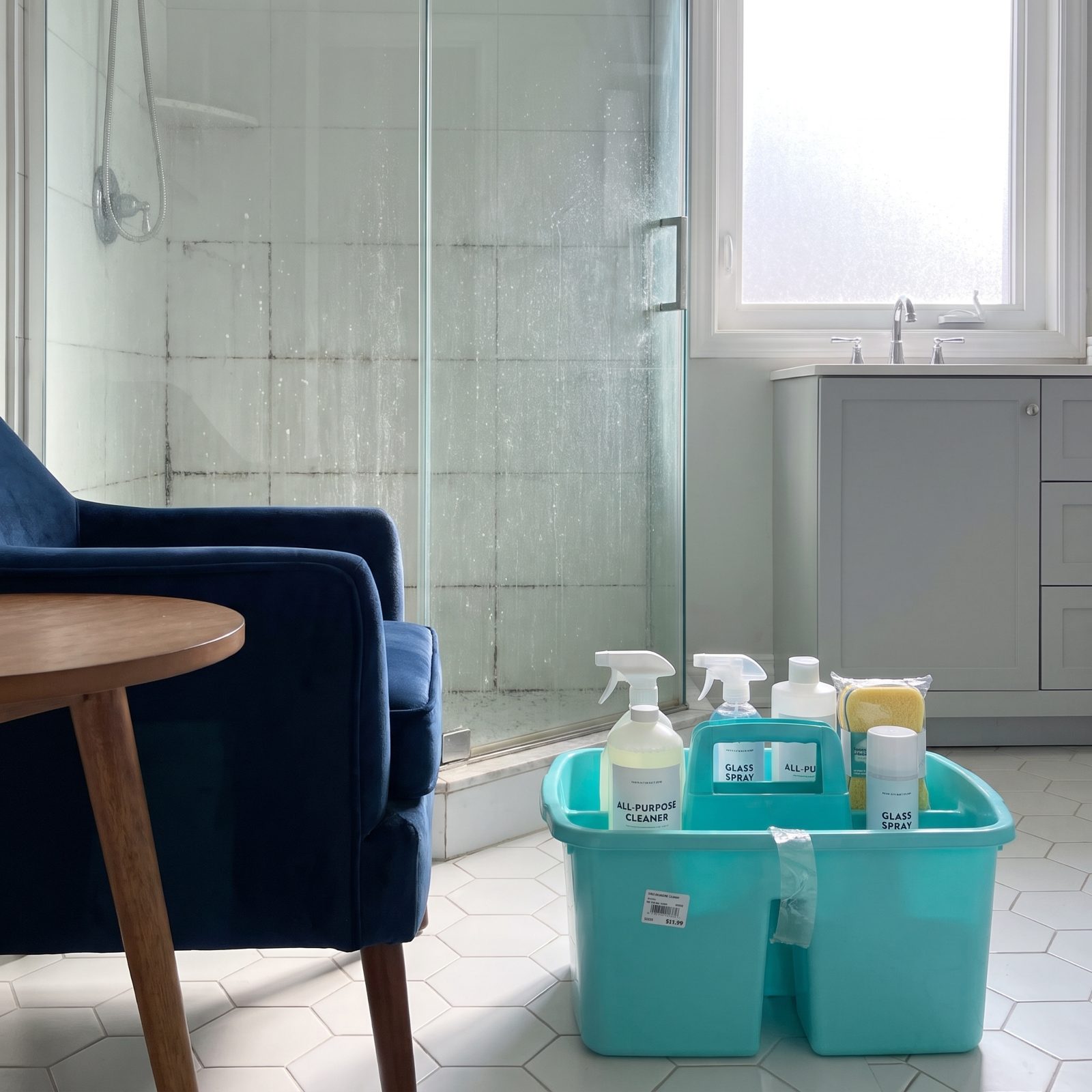 You Buy Another Caddy Instead of Scrubbing the Shower