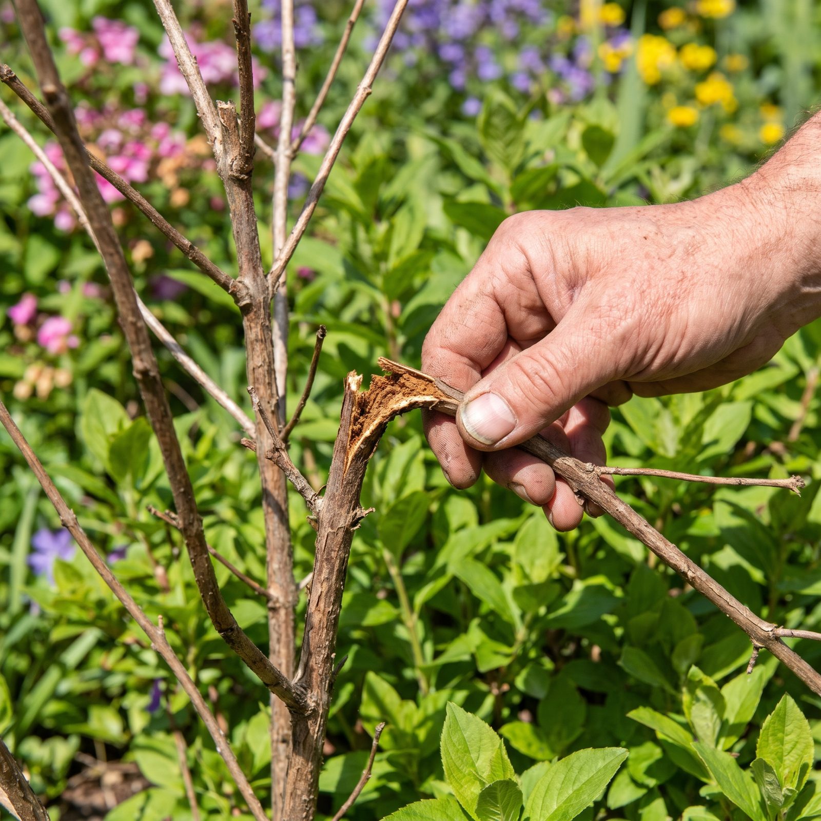 You Call Bare Stems Dormant Long Past Spring
