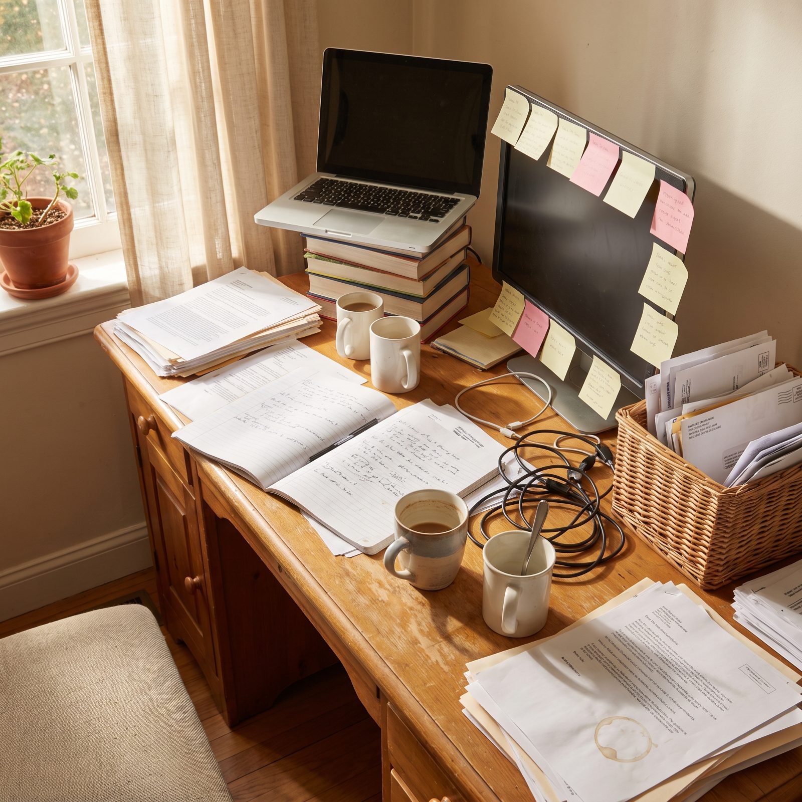 You Call It Organized Chaos When Friends Look Worried