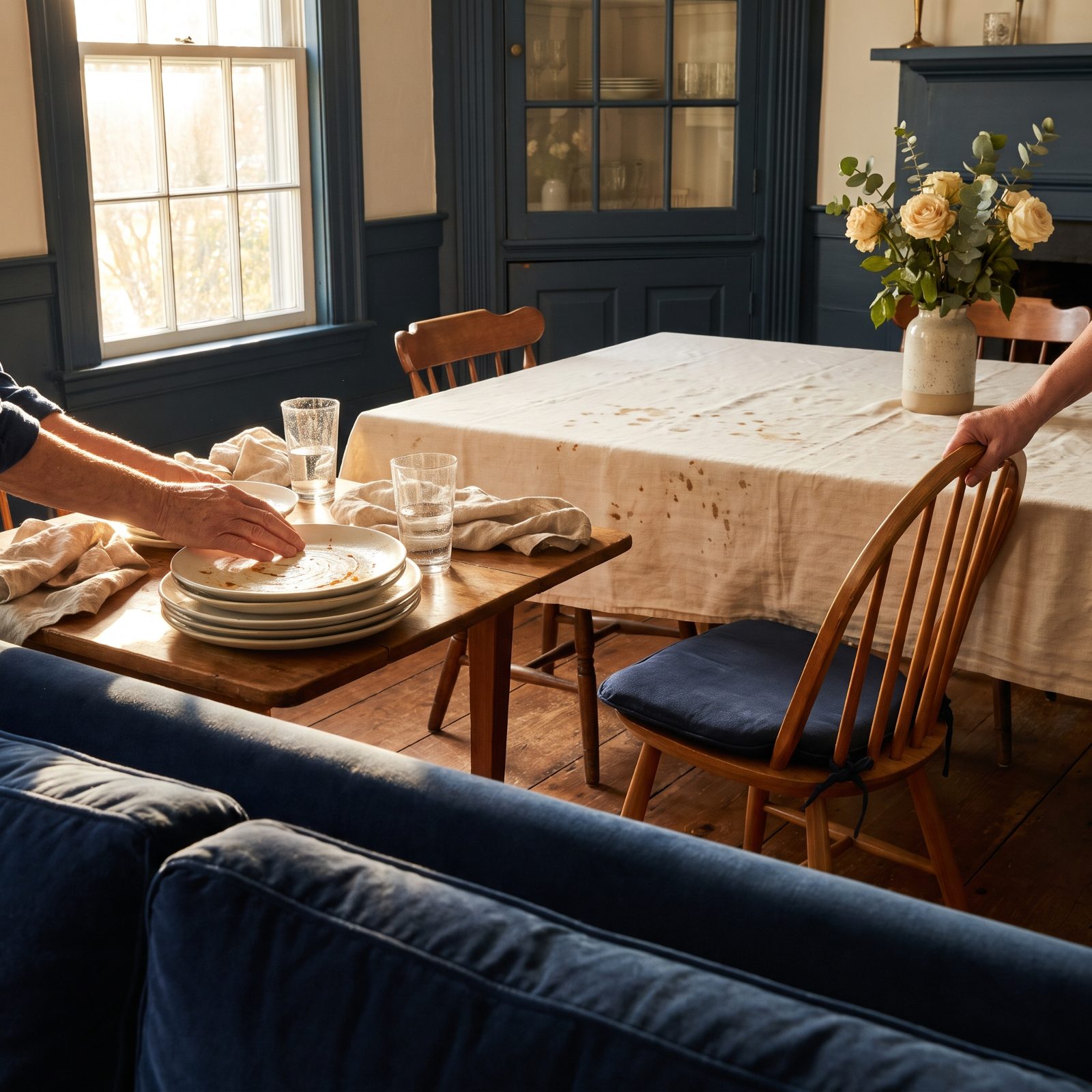 You Clean Before Guests Arrive and Again After They Leave