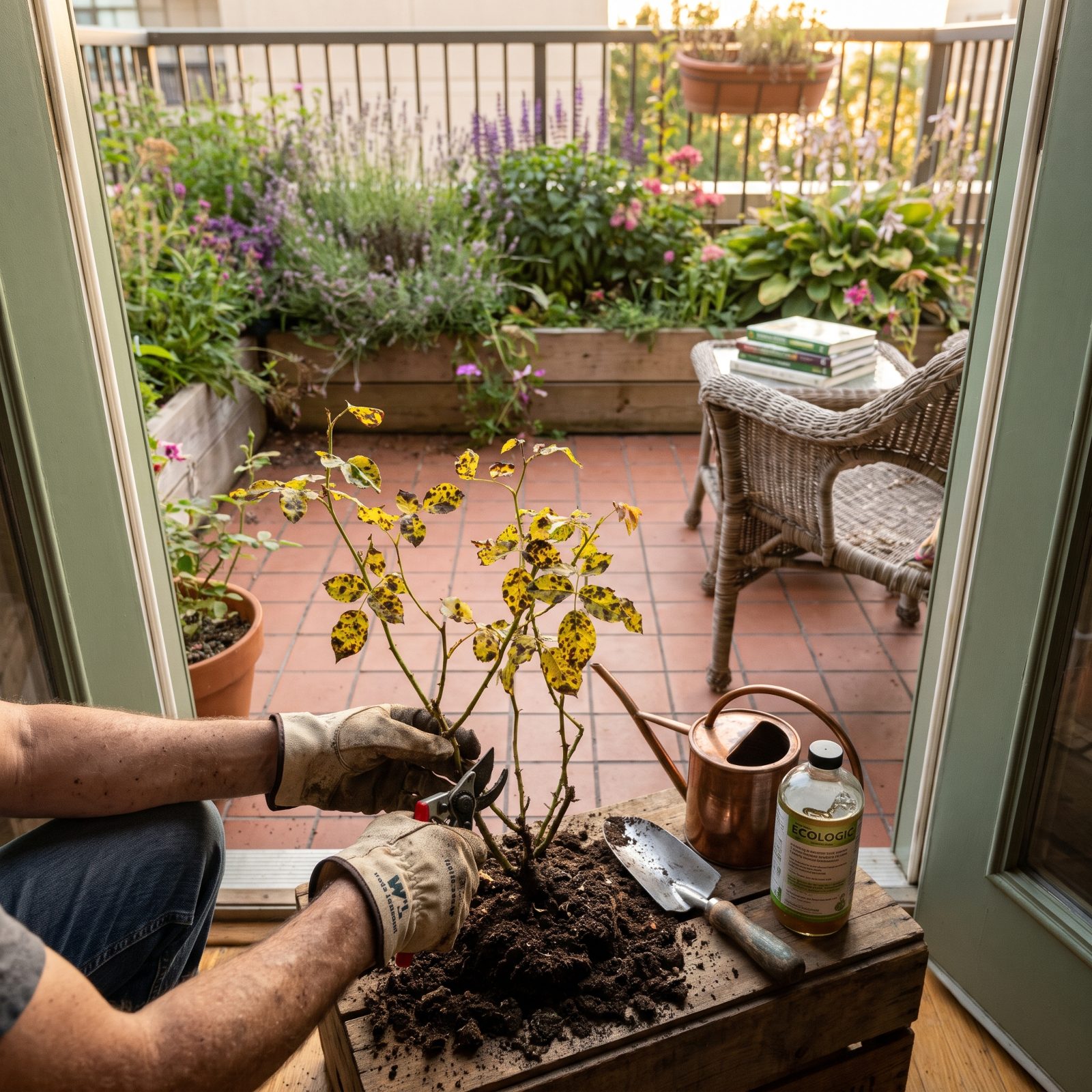 You Neglect Healthy Beds to Nurse One Dying Plant