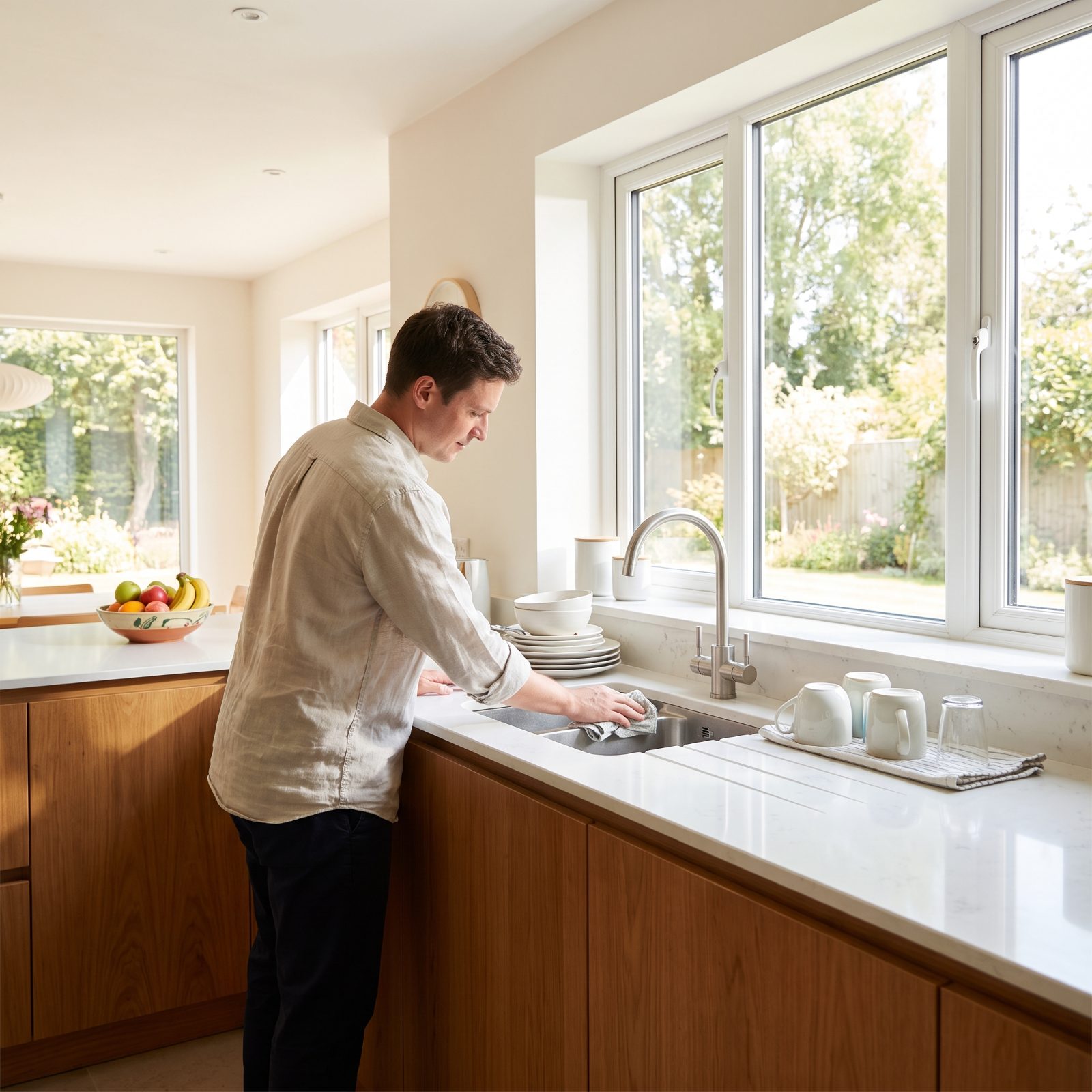 You Never Discuss Who Resets the Kitchen at Night