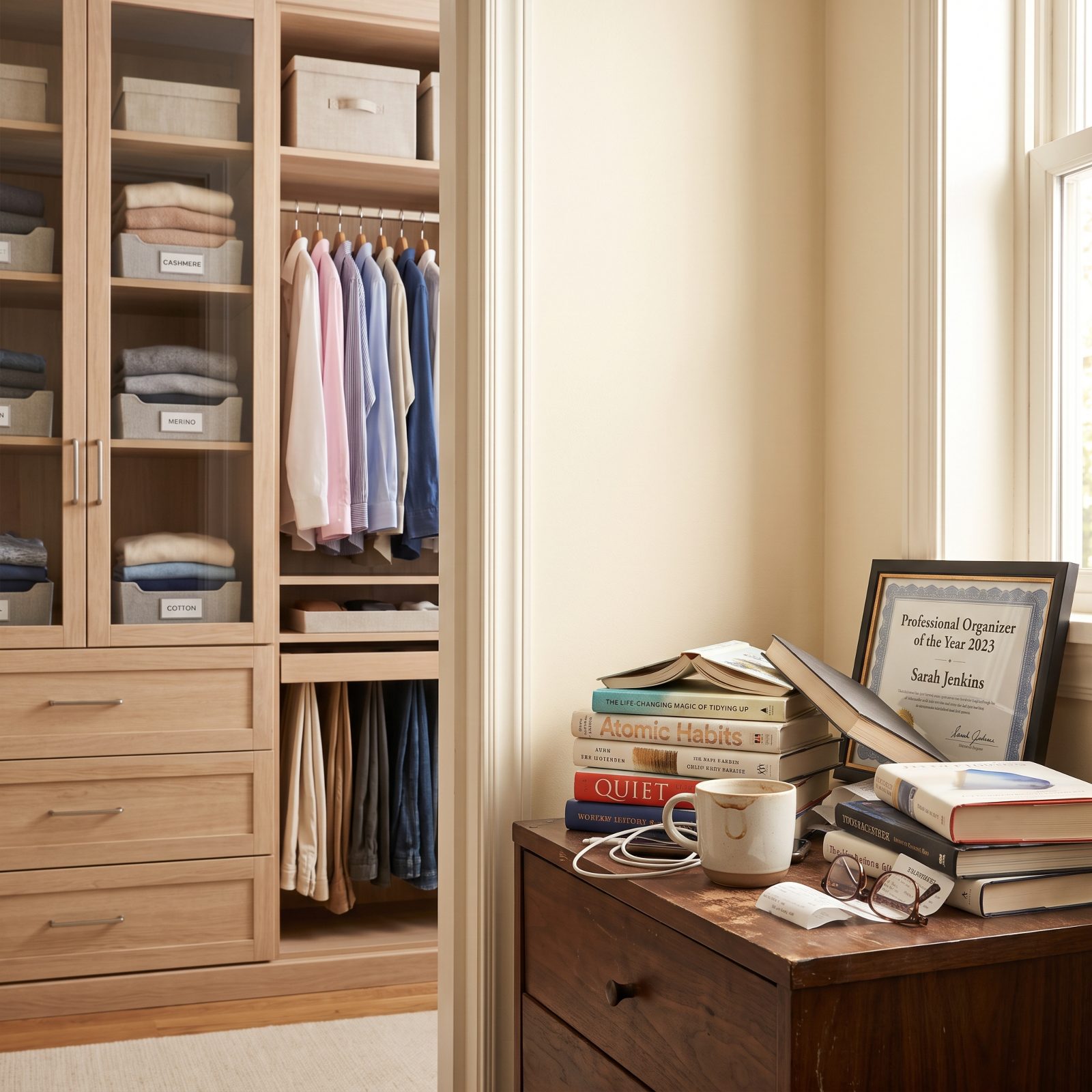 You Organize Everyone's Stuff Except Your Own Nightstand