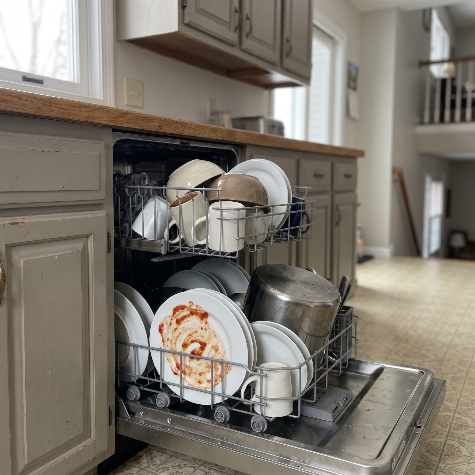You Overload the Dishwasher Despite the Same Bad Ending