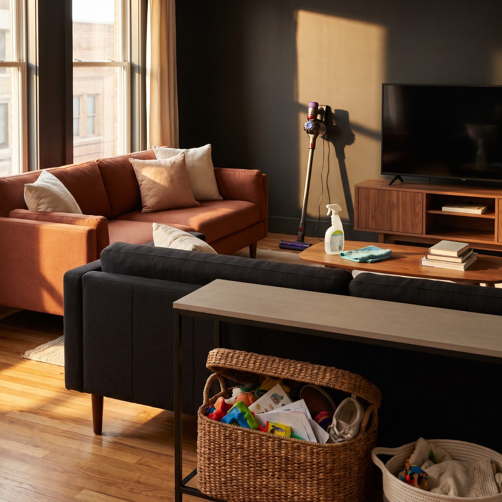 You Panic-Clean for Guests, Then Stop Making an Effort